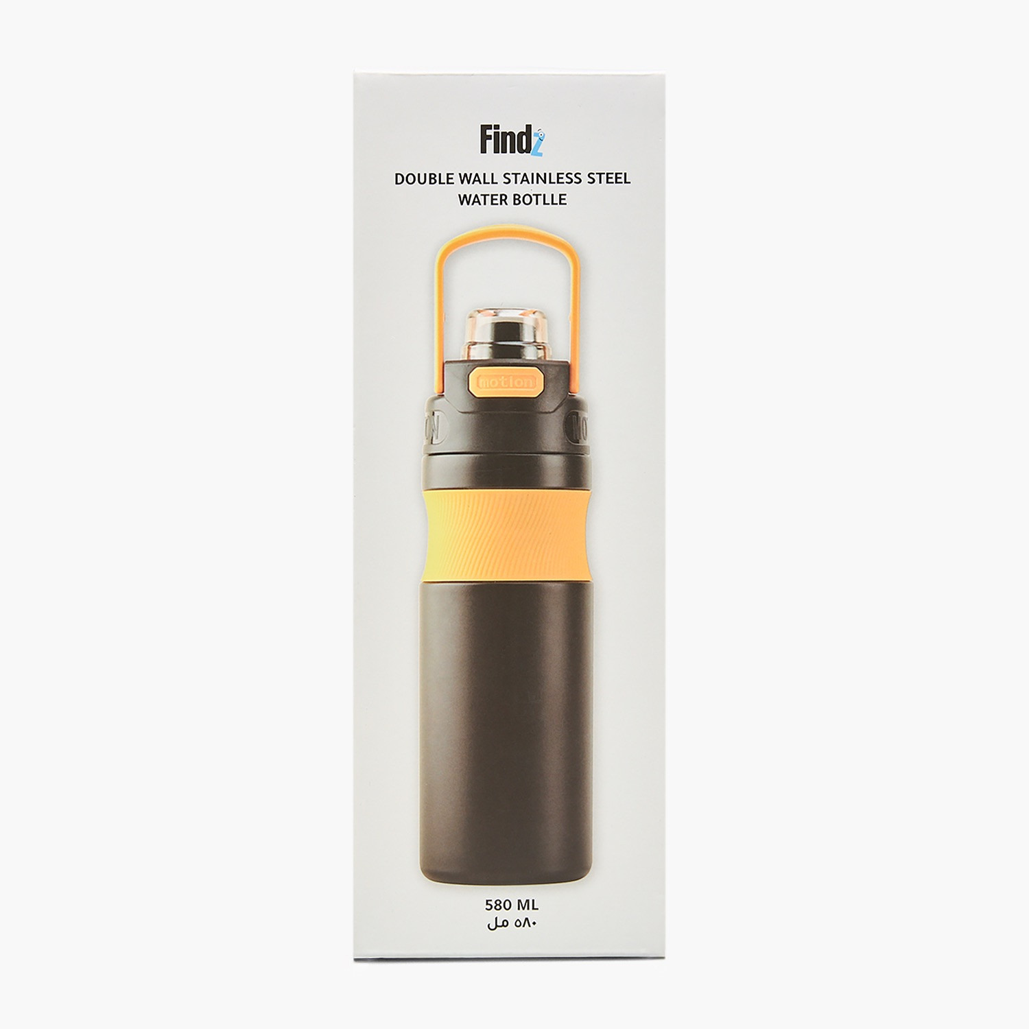 Findz Stainless Steel Double Wall Insulated Sipper Water Bottle with Handle - 580 ml-household-dining-drinkserveware-bottles-image-8