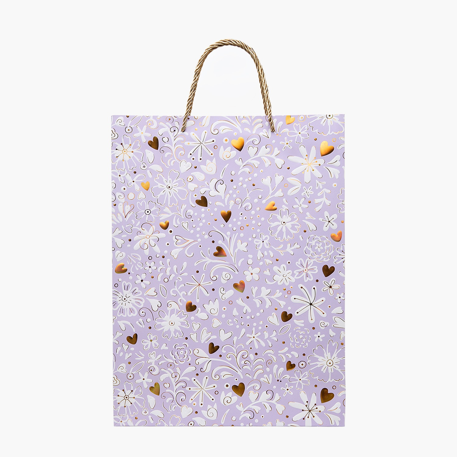 Findz Floral Print Paper Gift Bag - Large-household-giftingaccessories-giftings-image-1