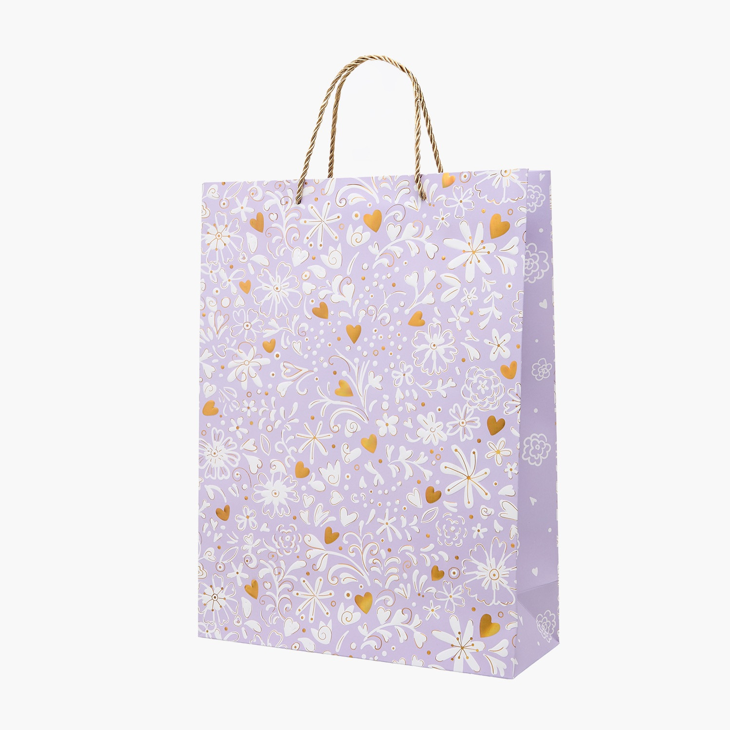 Findz Floral Print Paper Gift Bag - Large-household-giftingaccessories-giftings-image-2