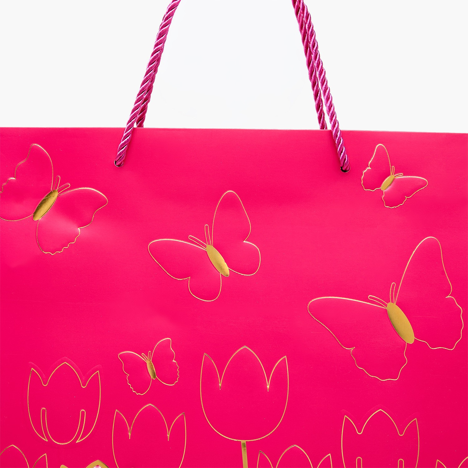 Findz Tulip Print Paper Gift Bag - Medium-household-giftingaccessories-giftings-image-3