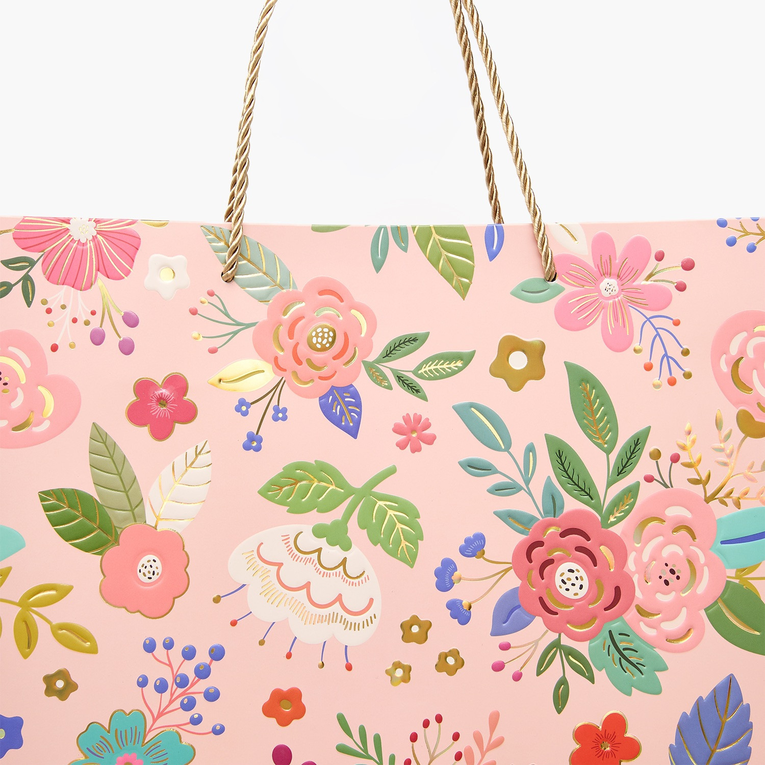 Findz Floral Print Paper Gift Bag - Large-household-giftingaccessories-giftings-image-3
