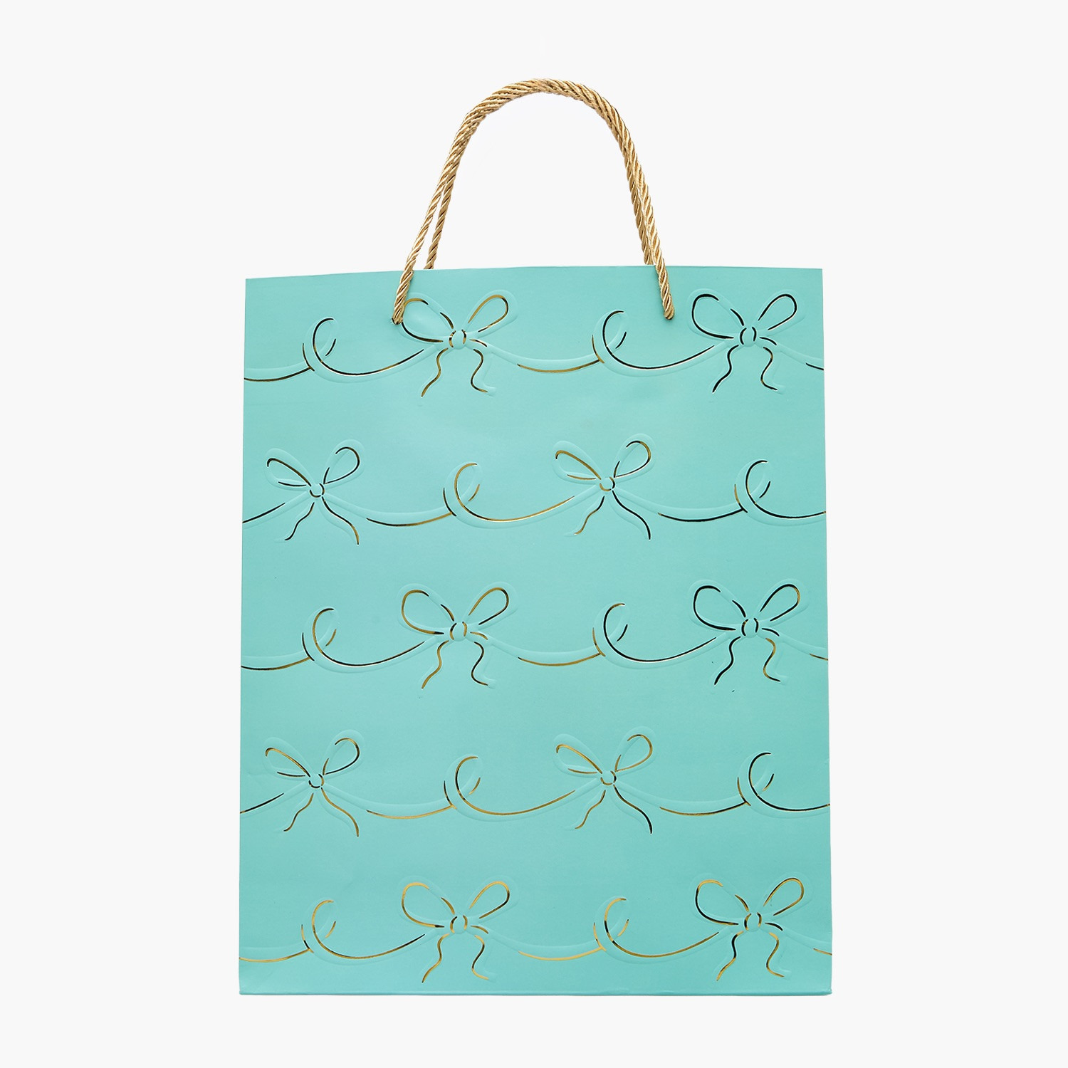 Findz Bow Print Paper Gift Bag - Medium-household-giftingaccessories-giftings-image-1