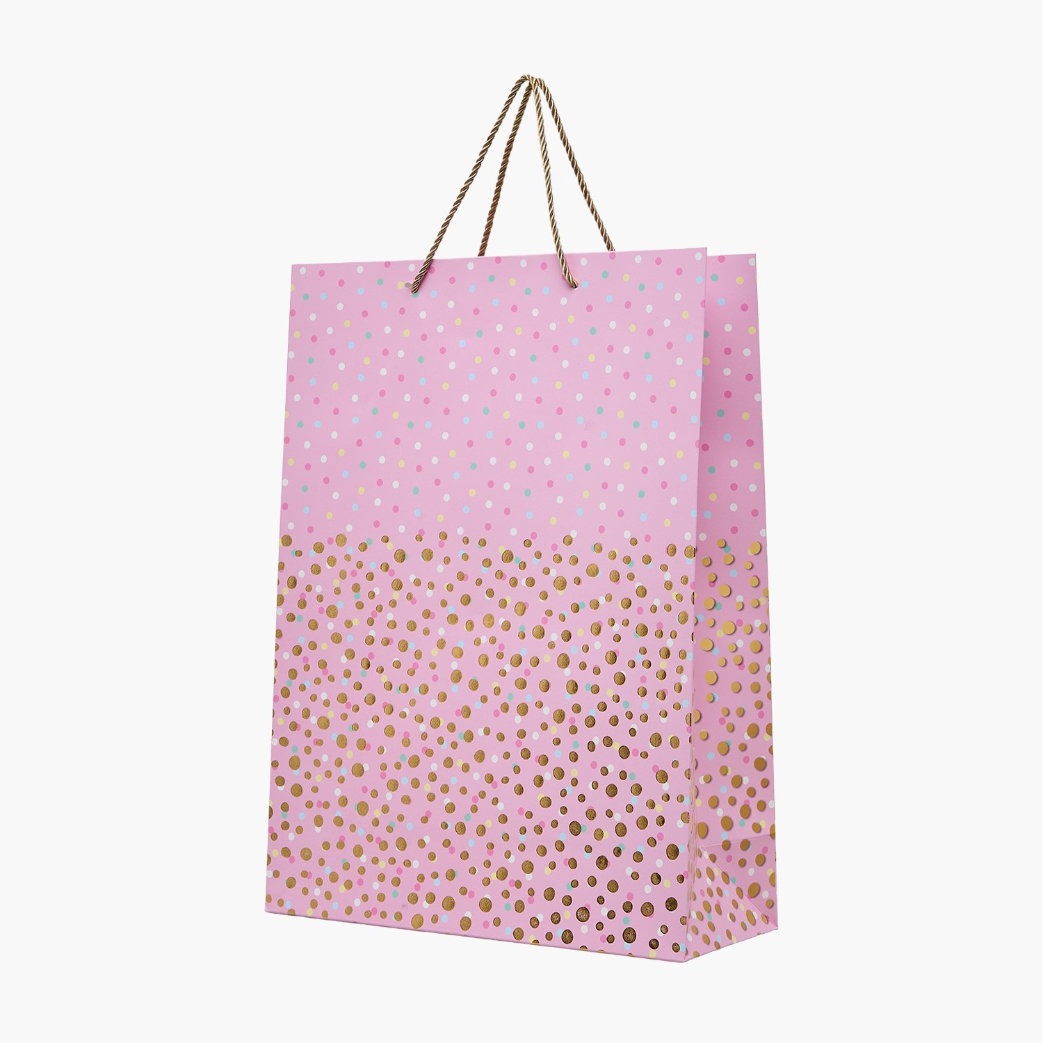 Findz Dot Print Paper Gift Bag - Large-household-giftingaccessories-giftings-image-2