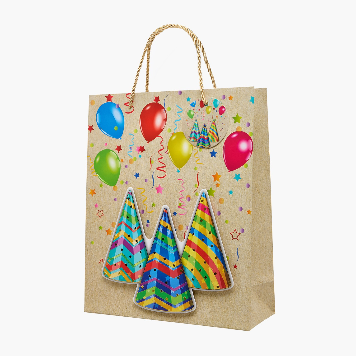 Findz Birthday Accessories Print Paper Gift Bag - Medium-household-giftingaccessories-giftings-image-2