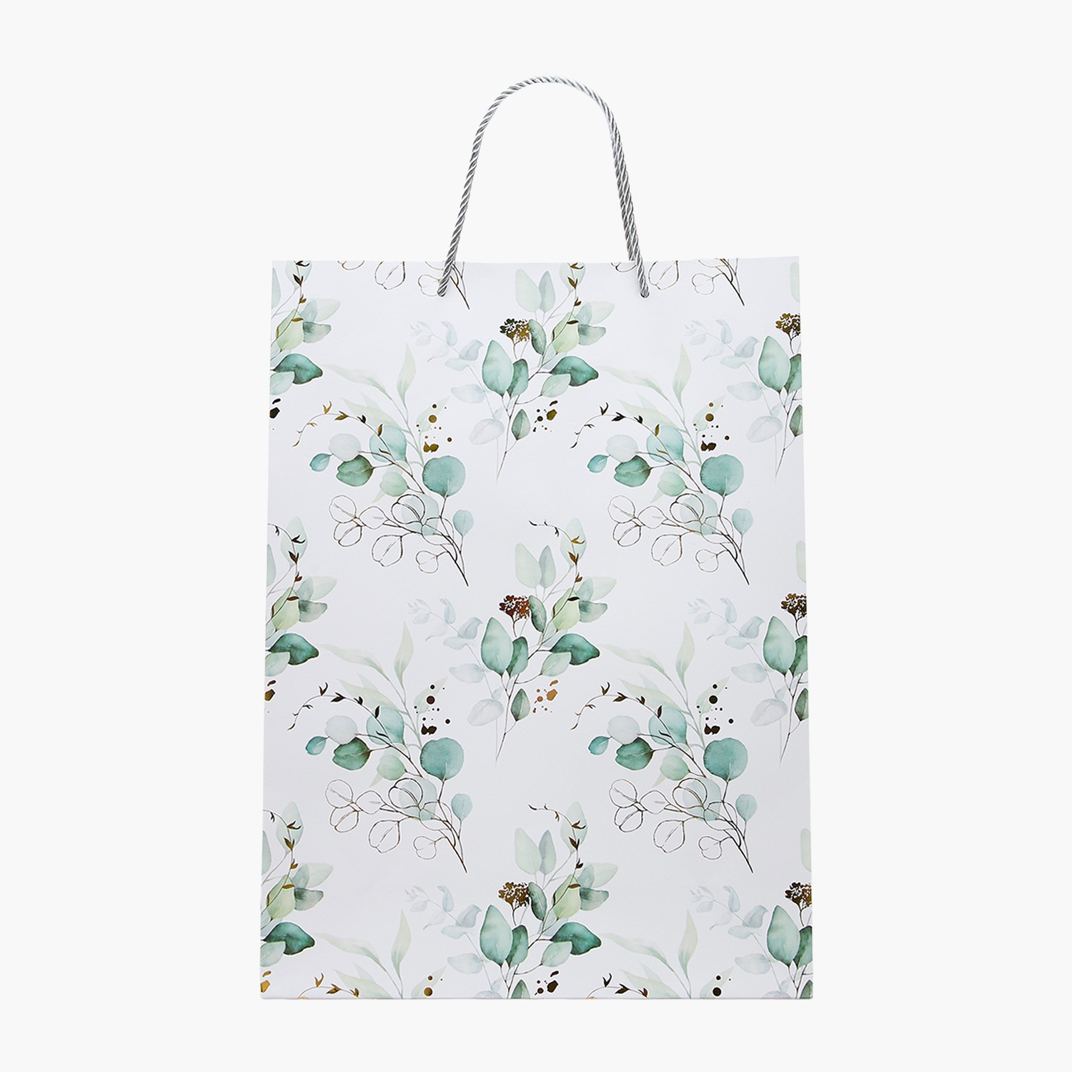 Findz Leaf Print Paper Gift Bag - Large-household-giftingaccessories-giftings-image-1