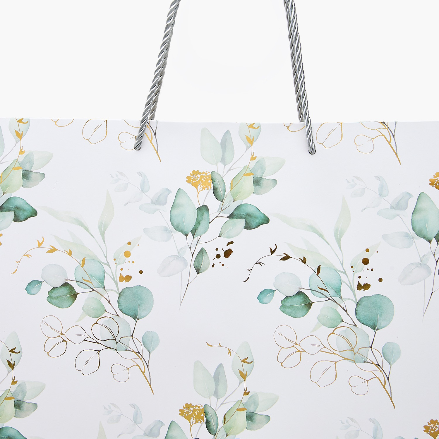 Findz Leaf Print Paper Gift Bag - Large-household-giftingaccessories-giftings-image-3