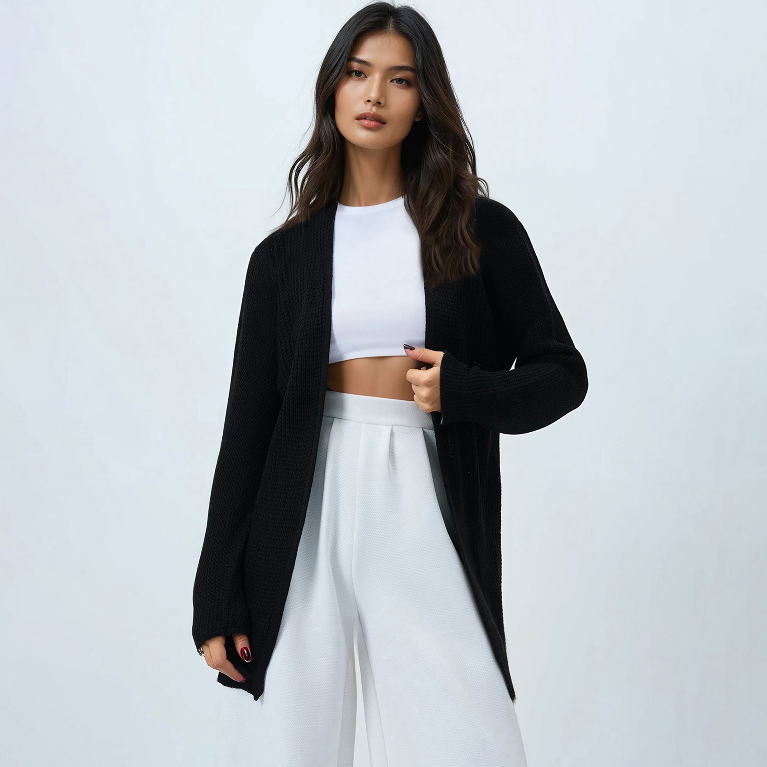 Trend Alacati Stili Knitted Women's Cardigan-women-winterwear-cardigansandjumpers-cardigans-image-1
