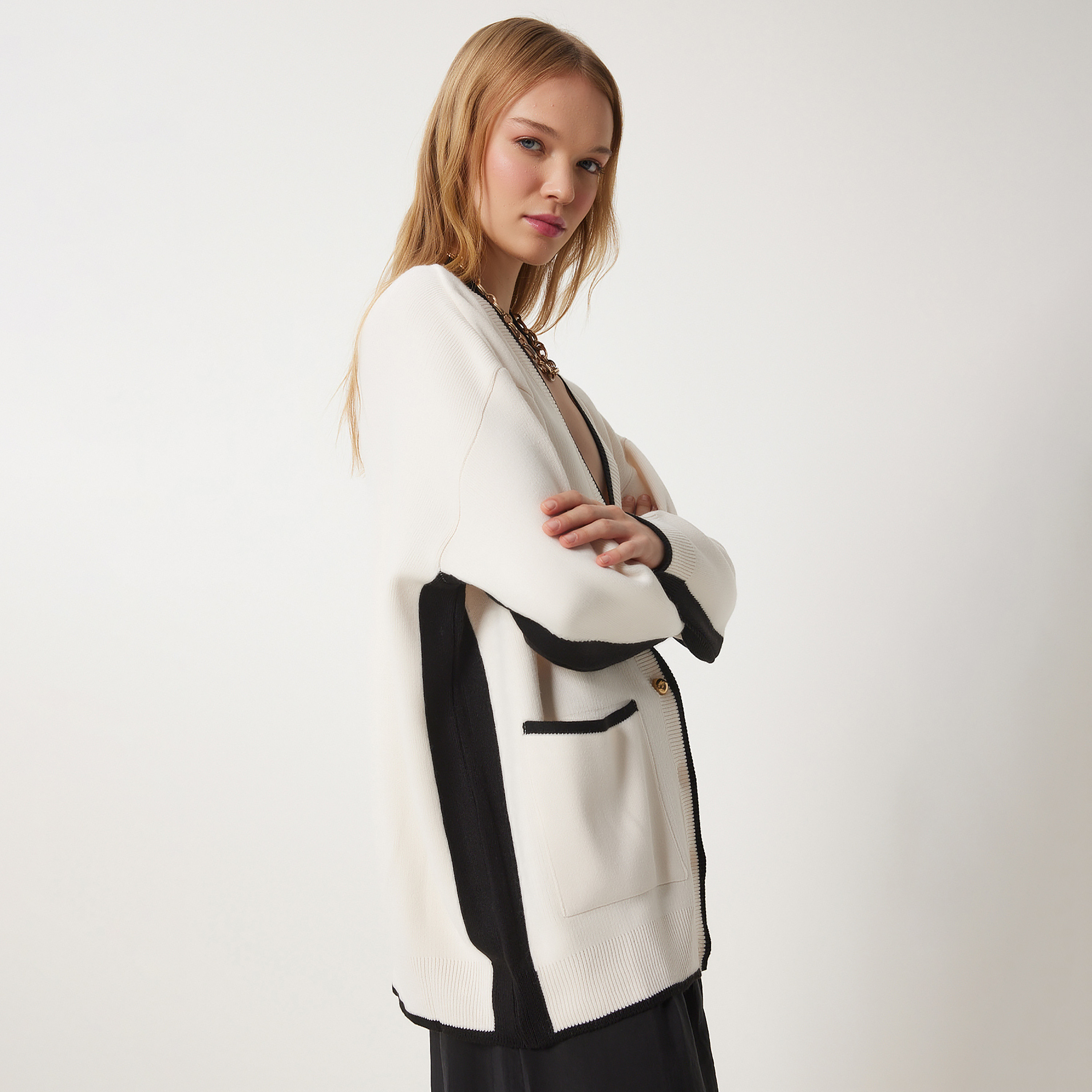 كريم إسطنبول بأكمام منخفضة من سعادة إسطنبول سترة نسائية-women-winterwear-cardigansandjumpers-cardigans-image-3