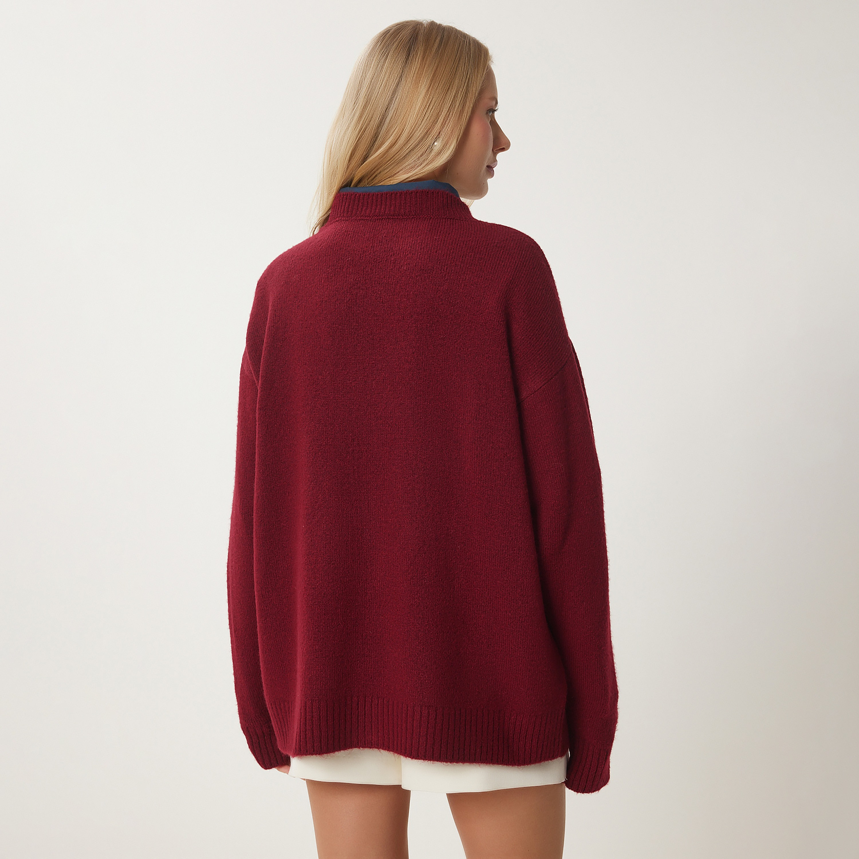 سعادة إسطنبول دب محبوك بأكمام متدللة سترة نسائية-women-winterwear-cardigansandjumpers-jumpers-image-12