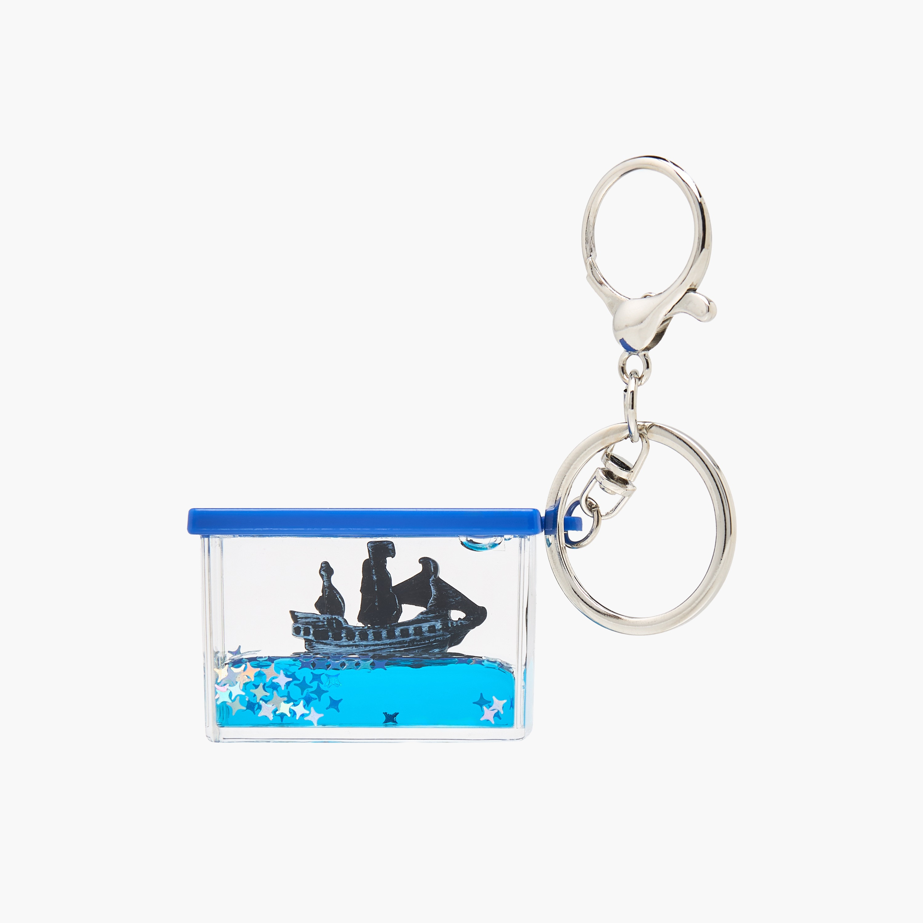 Keychain with Liquid Aquarium Charm-girls-accessories-keyringsandbagcharms-image-1