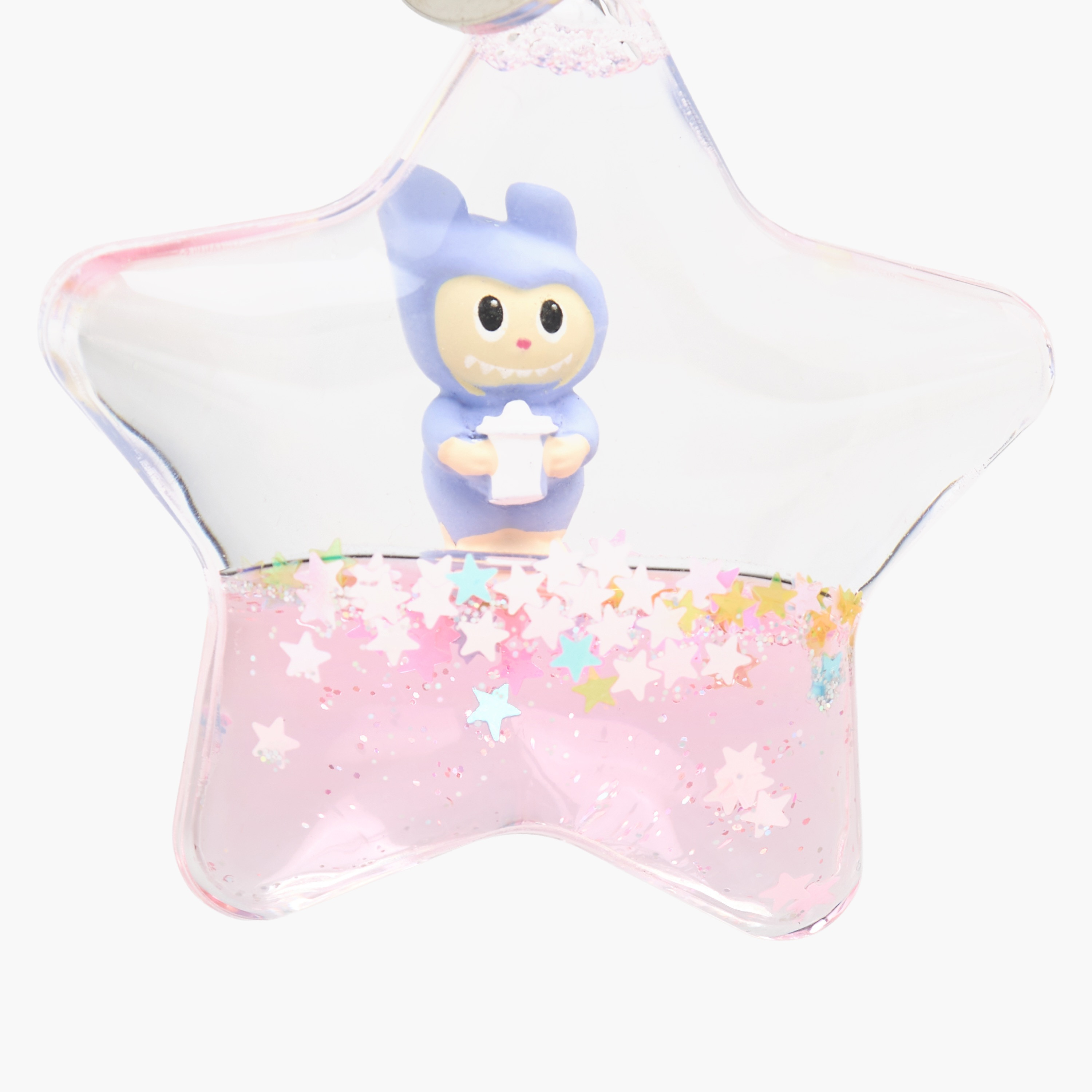 Keychain with Liquid Star Charm-girls-accessories-keyringsandbagcharms-image-2