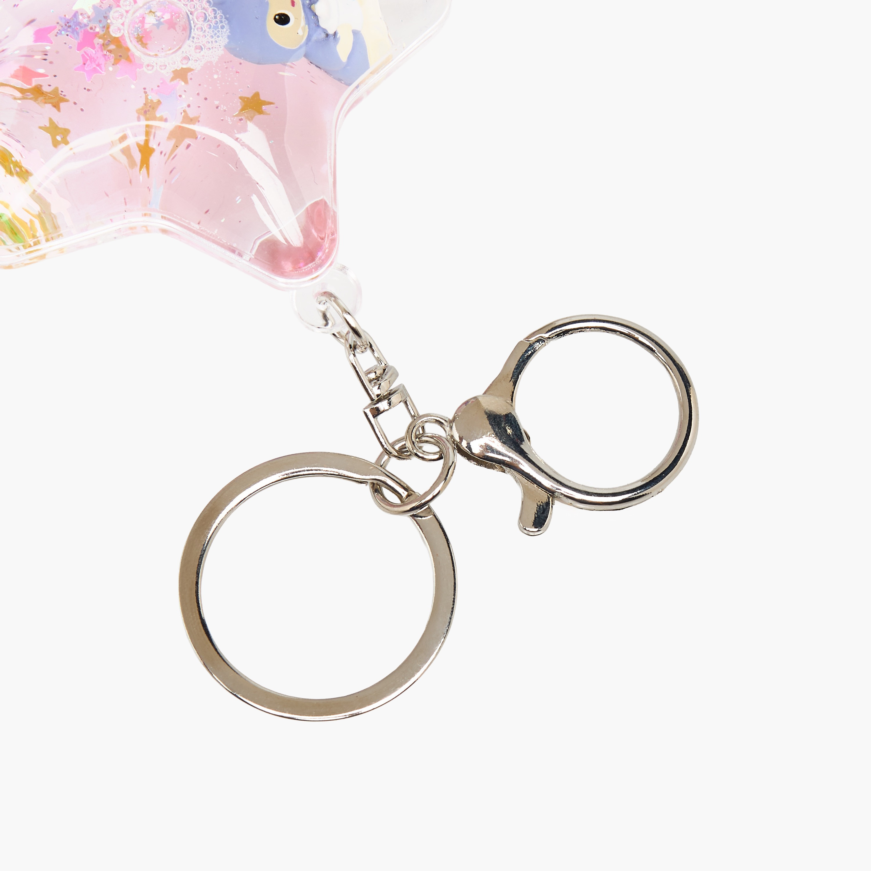 Keychain with Liquid Star Charm-girls-accessories-keyringsandbagcharms-image-3