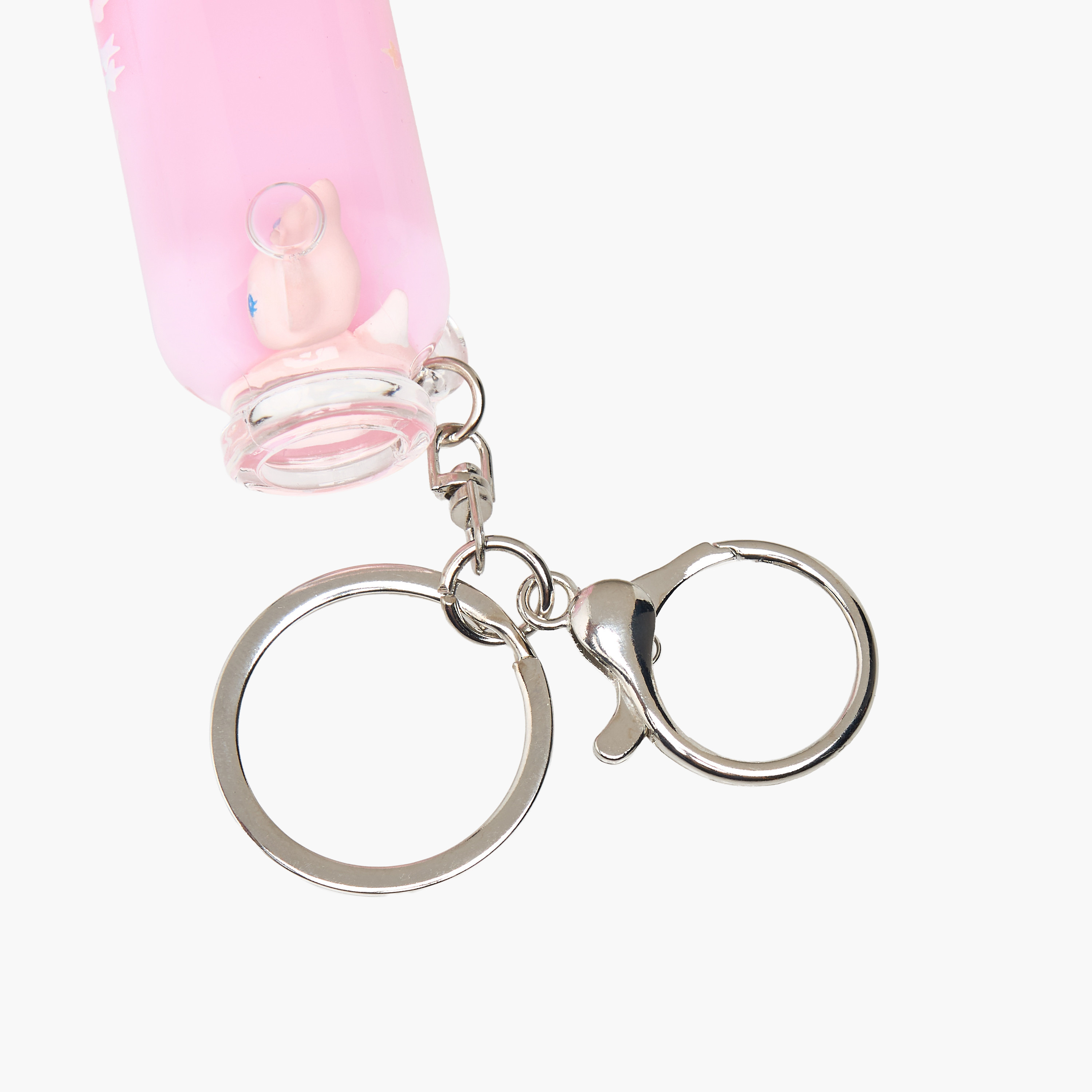 Keychain with Liquid Juice Charm-girls-accessories-keyringsandbagcharms-image-3