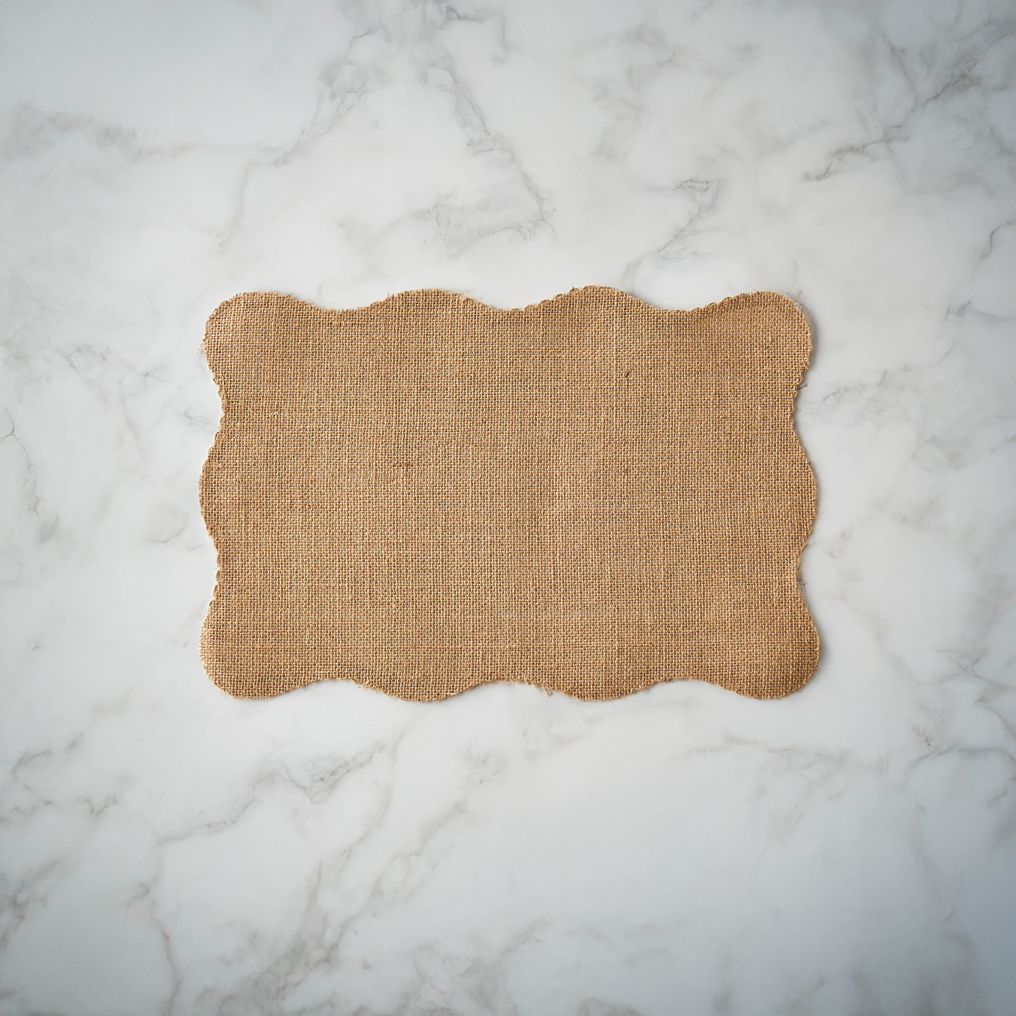 Wavy Edge 4-Piece Woven Jute Placemat Set - 45x30 cms-household-dining-tablelinen-placemats-image-3