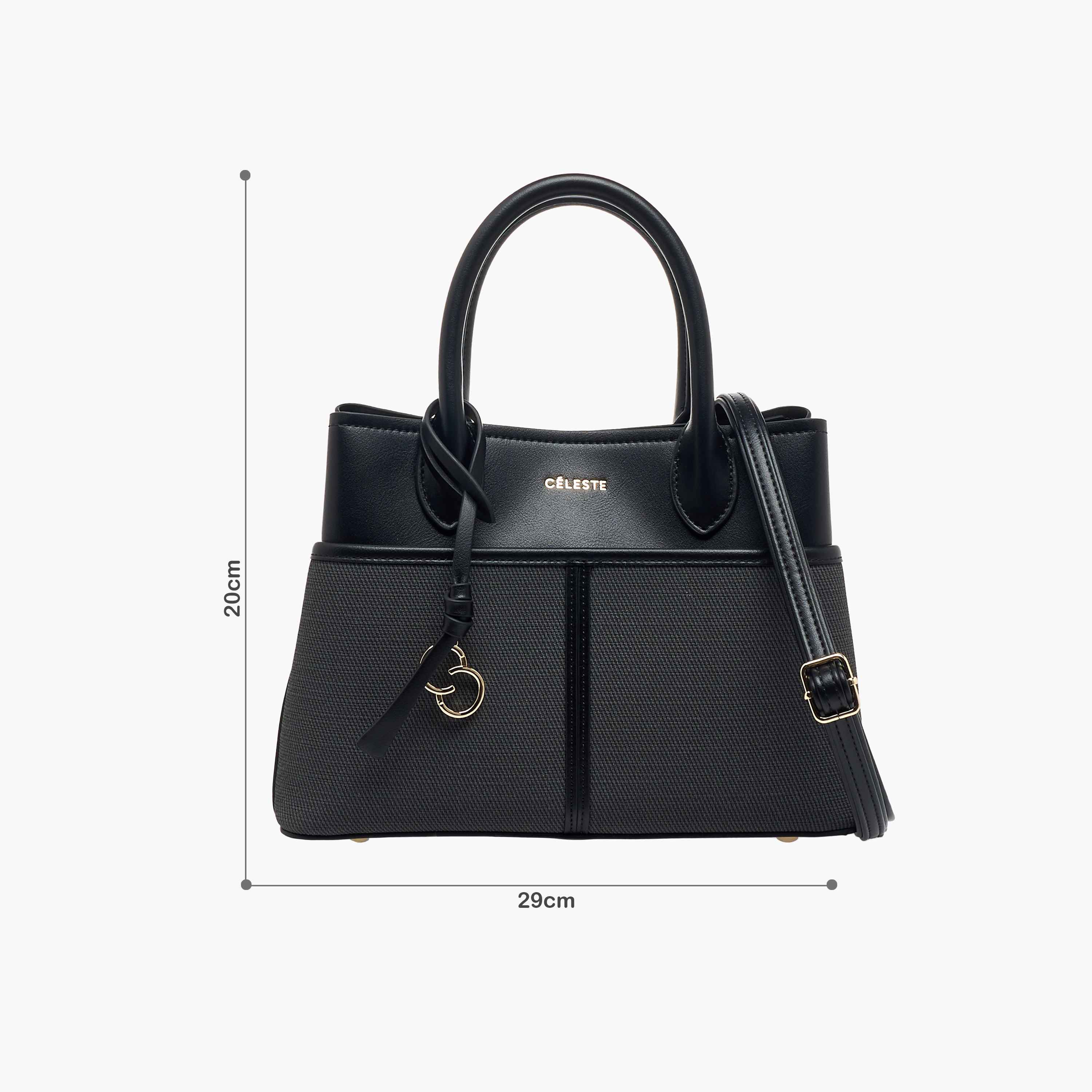 شنطة توتي بارزة الملمس بسحاب إغلاق من سيليست-women-bagsandwallets-handbags-image-2