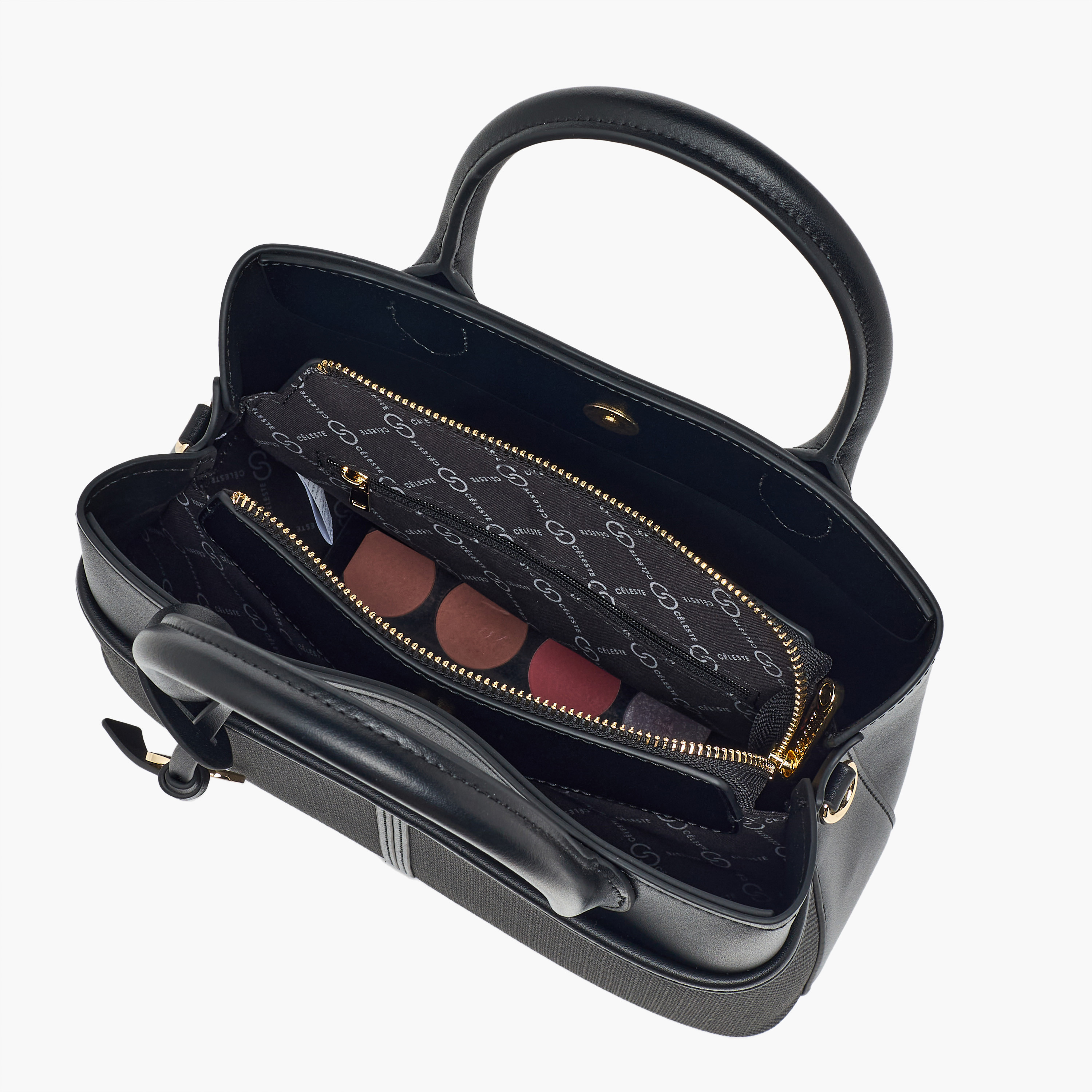 شنطة توتي بارزة الملمس بسحاب إغلاق من سيليست-women-bagsandwallets-handbags-image-8