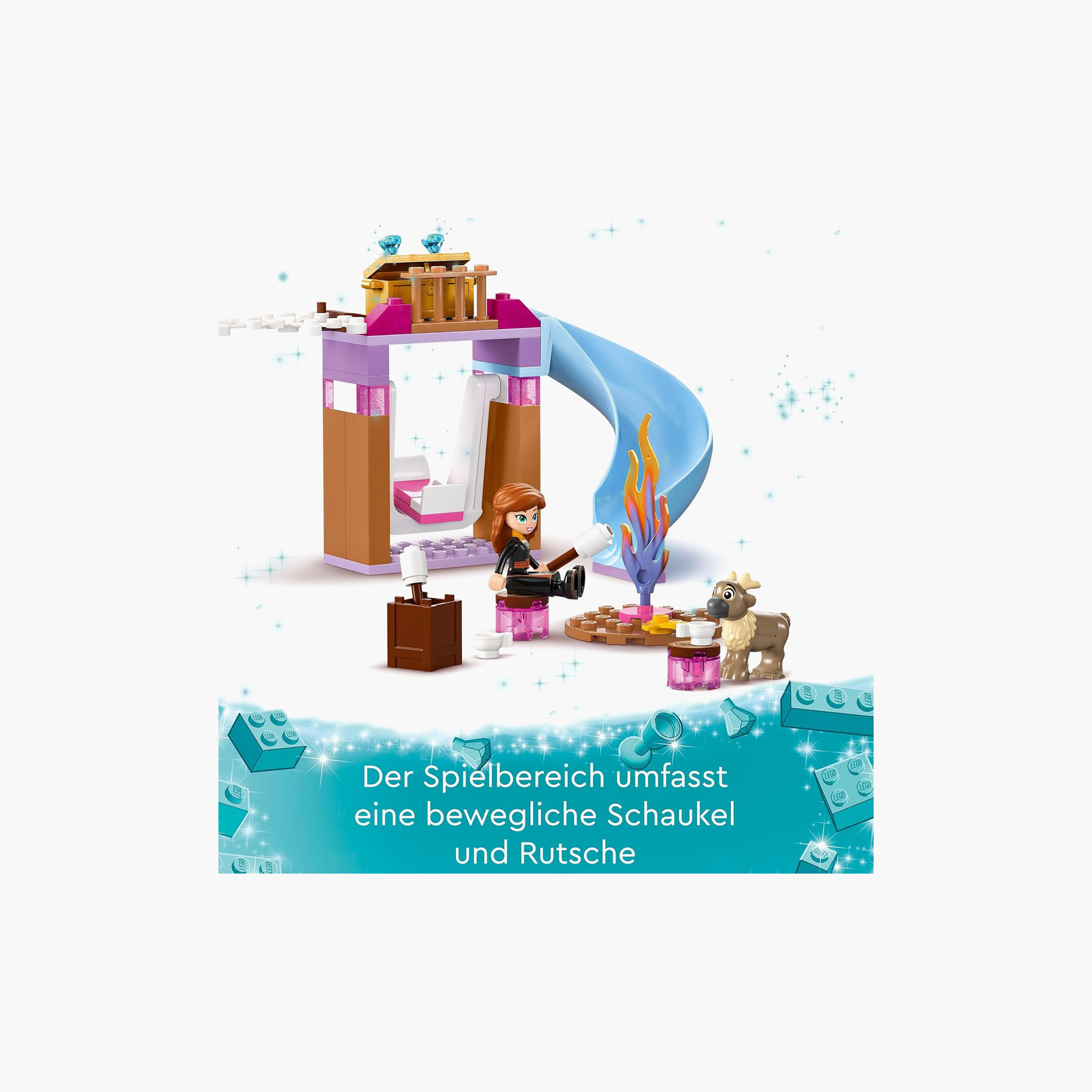 LEGO ǀ Disney Frozen Mini Anna & Elsa Building Toy 43284-toys-buildingblocks-blocks-image-3