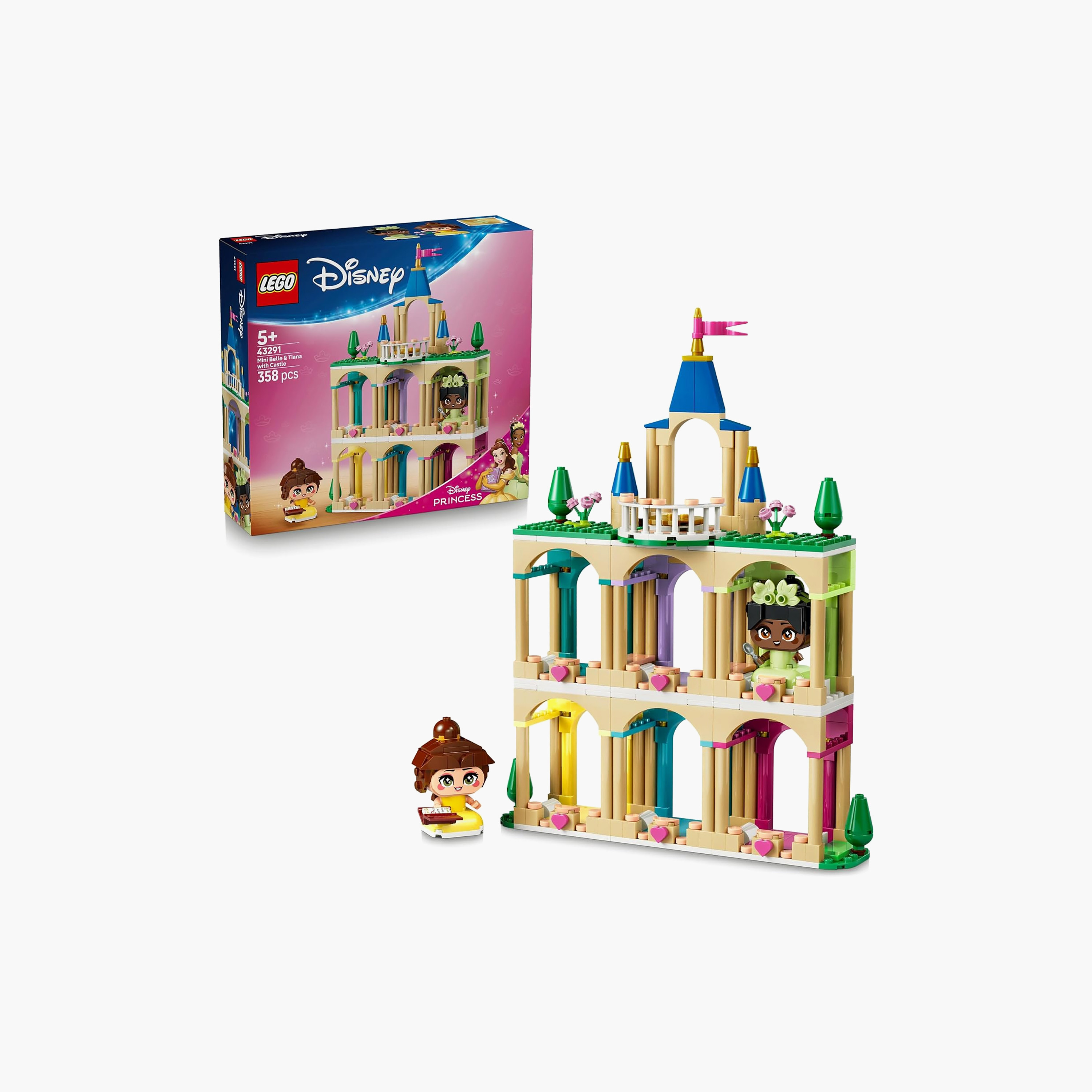 LEGO ǀ Disney Princess Mini Belle & Tiana with Castle 43291-toys-buildingblocks-blocks-image-4