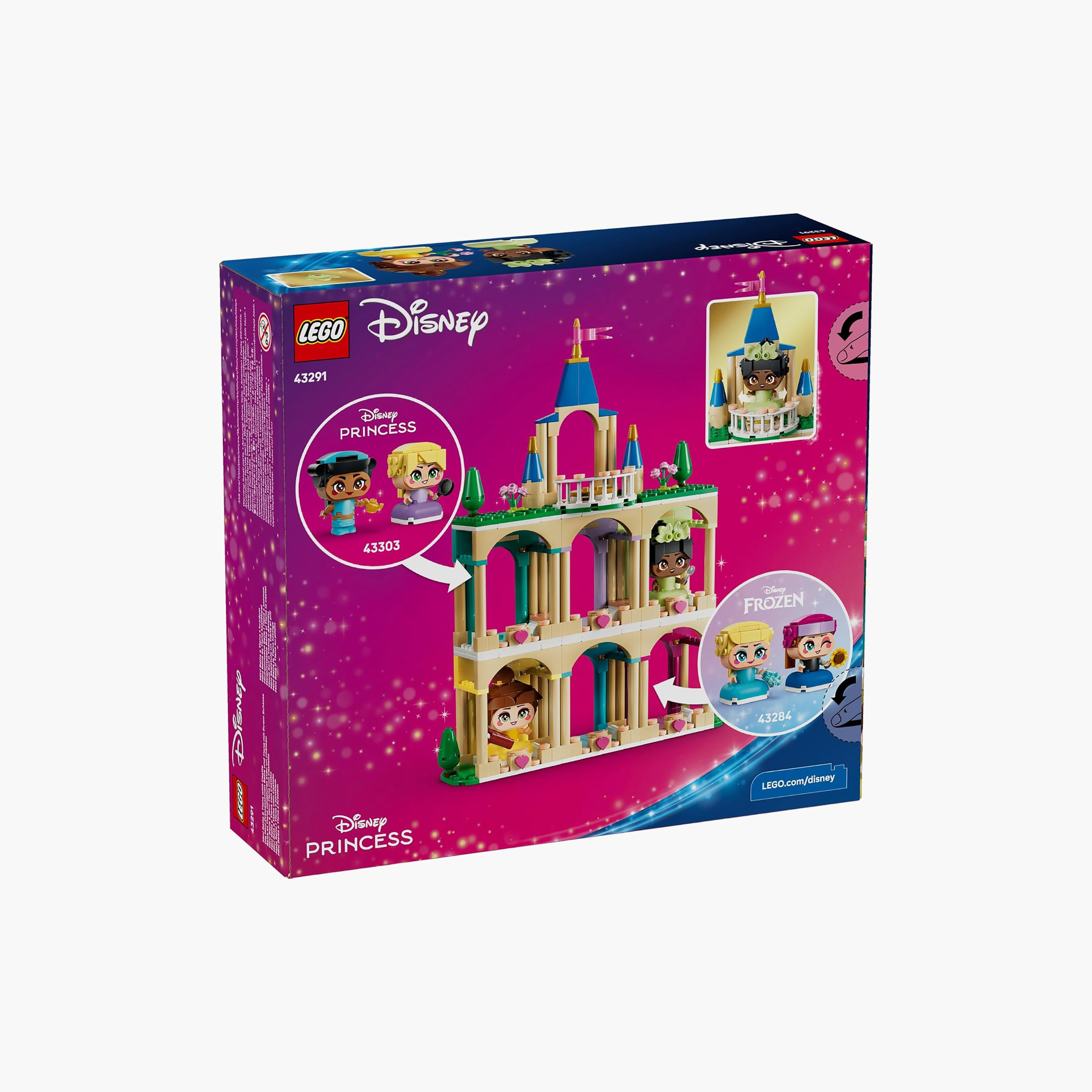 LEGO ǀ Disney Princess Mini Belle & Tiana with Castle 43291-toys-buildingblocks-blocks-image-5