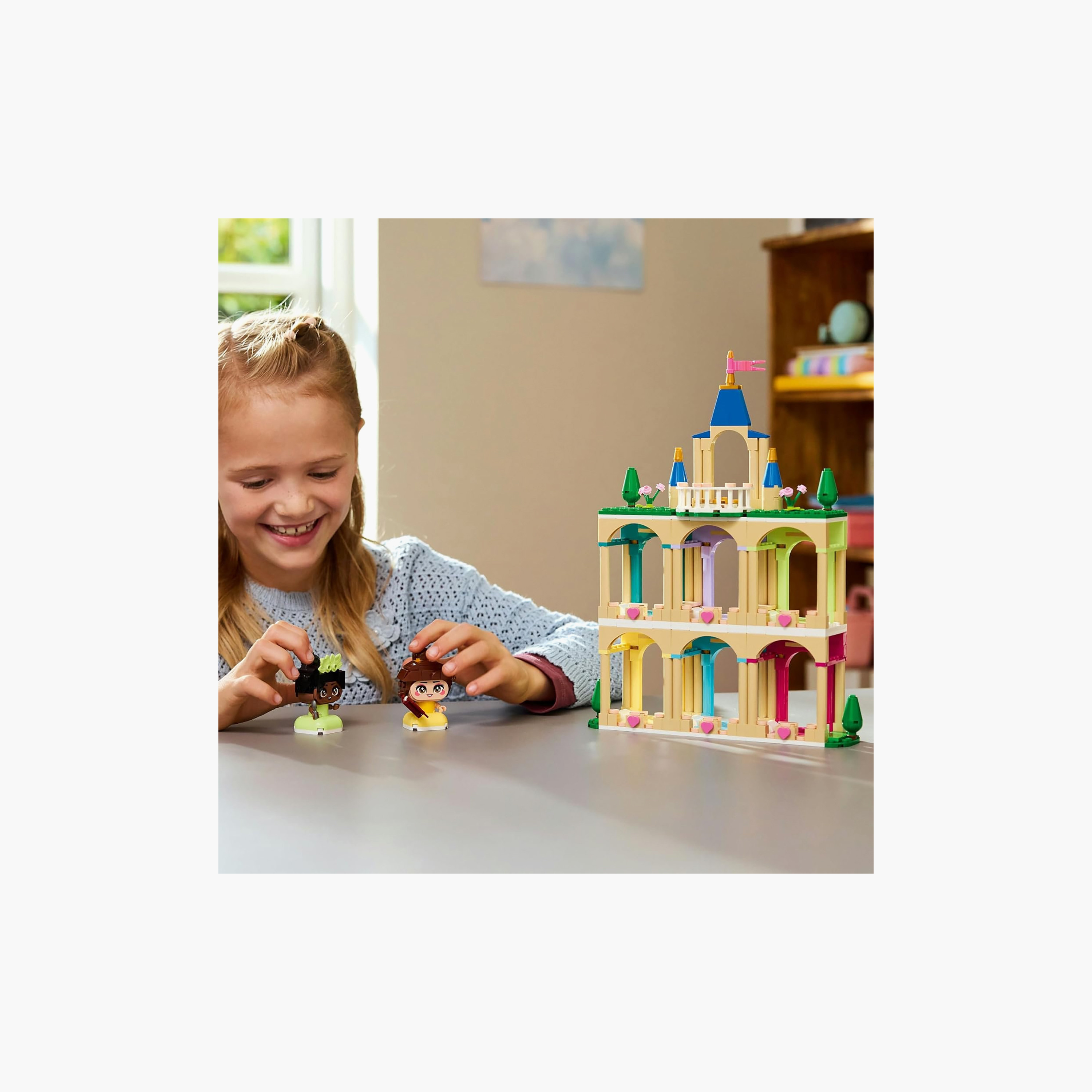 LEGO ǀ Disney Princess Mini Belle & Tiana with Castle 43291-toys-buildingblocks-blocks-image-6