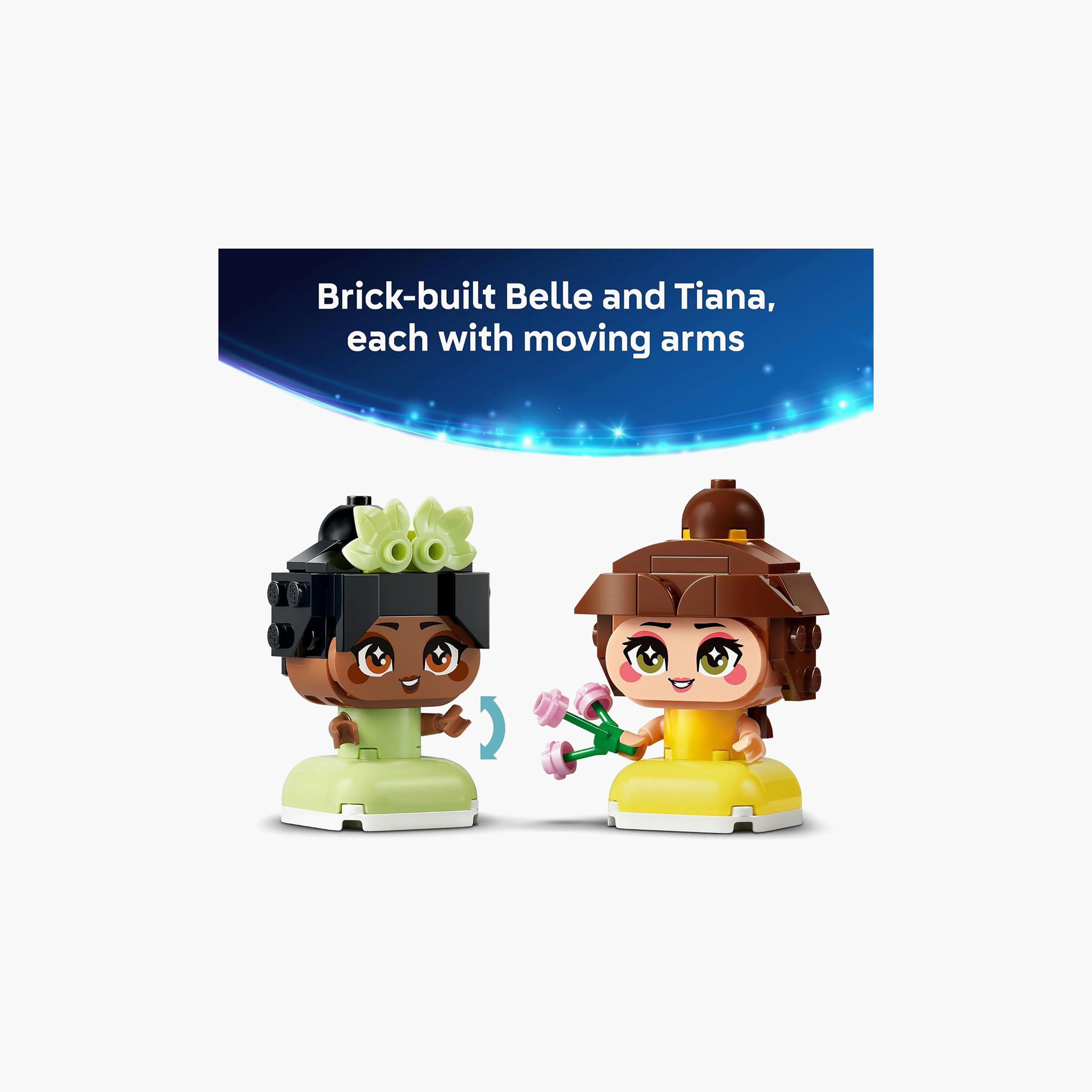 LEGO ǀ Disney Princess Mini Belle & Tiana with Castle 43291-toys-buildingblocks-blocks-image-8