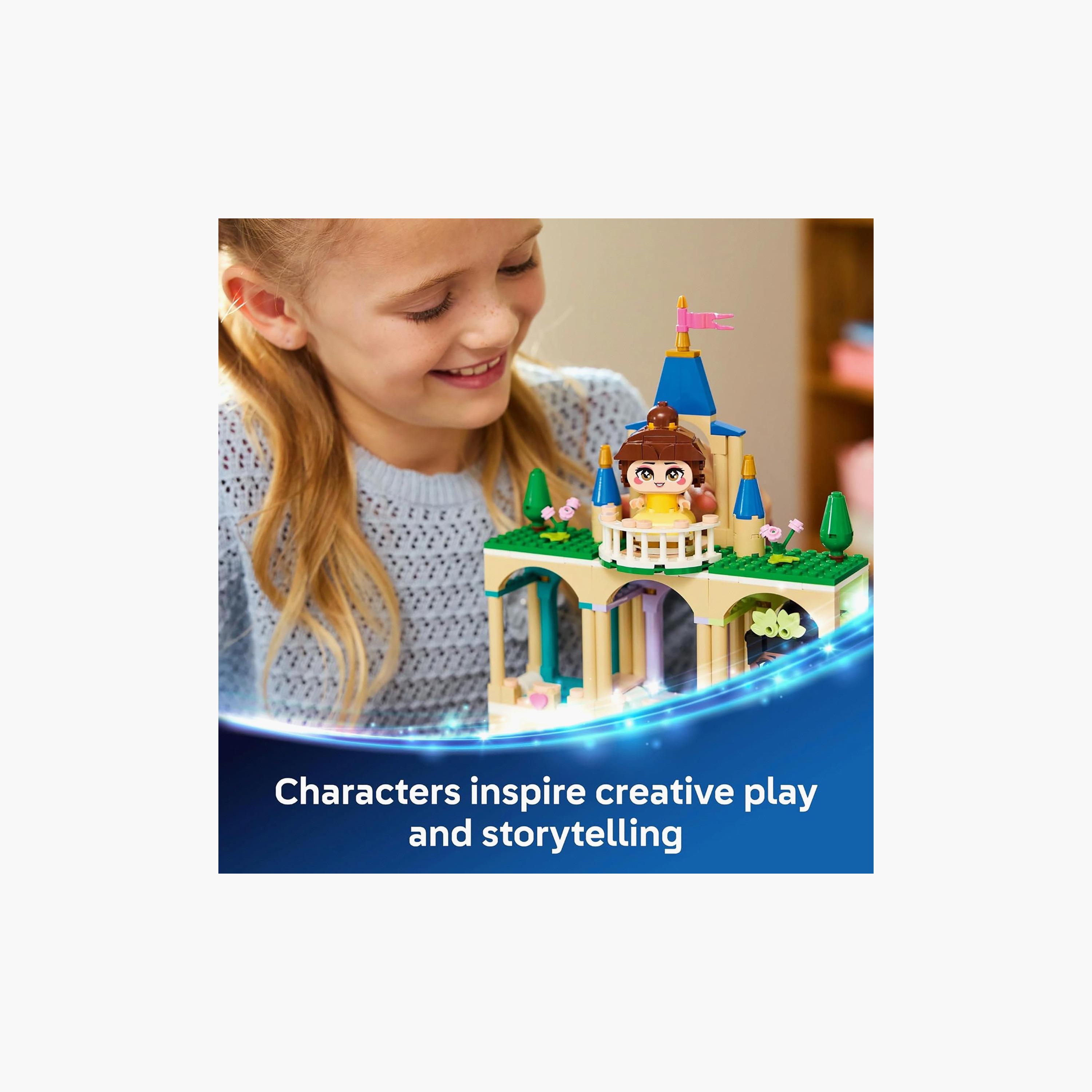 LEGO ǀ Disney Princess Mini Belle & Tiana with Castle 43291-toys-buildingblocks-blocks-image-9