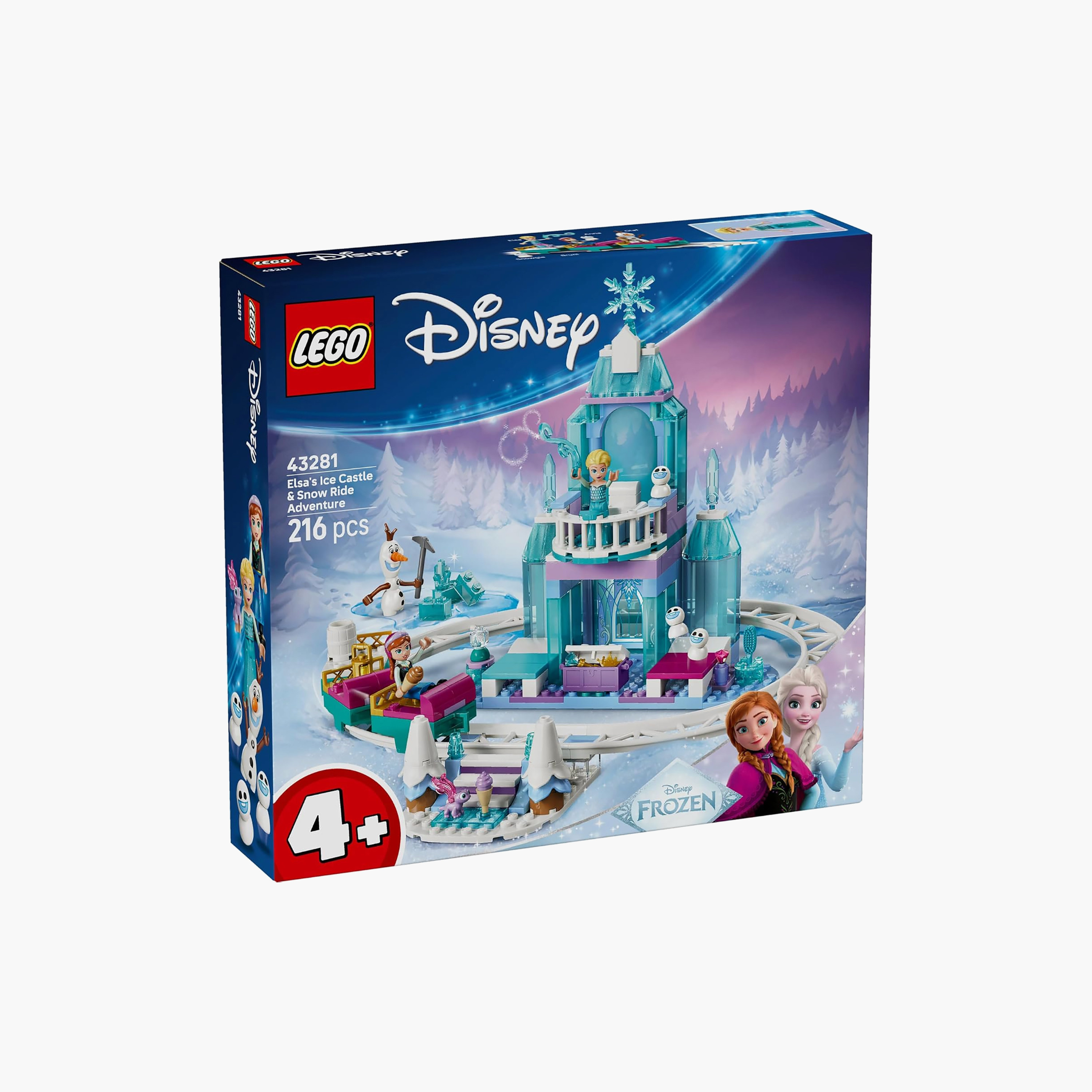 قلعة إلسا الجليدية ومغامرة الركوب في الثلج من ديزني فروزن 43281 من ليغو-toys-buildingblocks-blocks-image-7