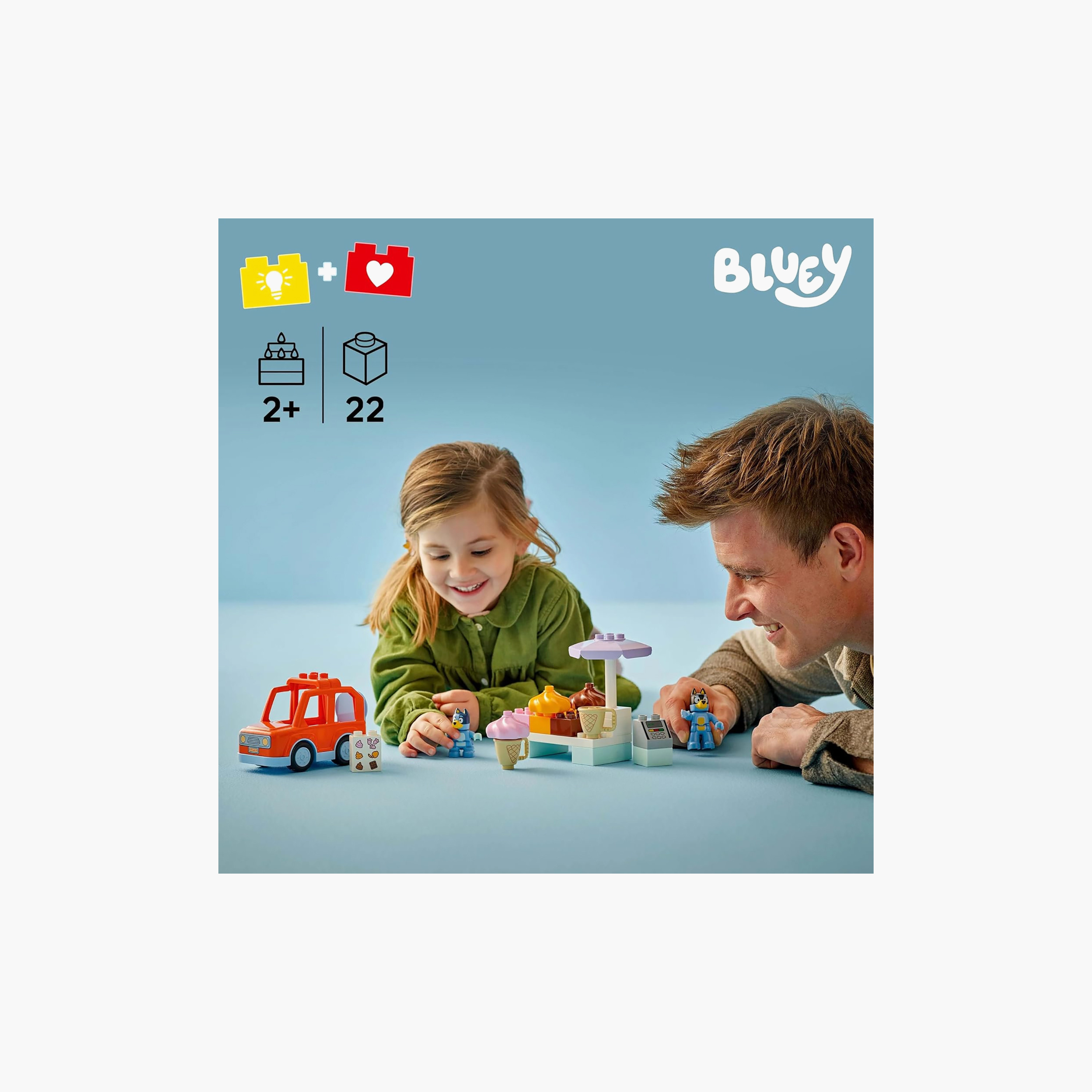 LEGO DUPLO Bluey Ice Cream Trip with Bluey Toddler Toy 10458-toys-buildingblocks-blocks-image-8
