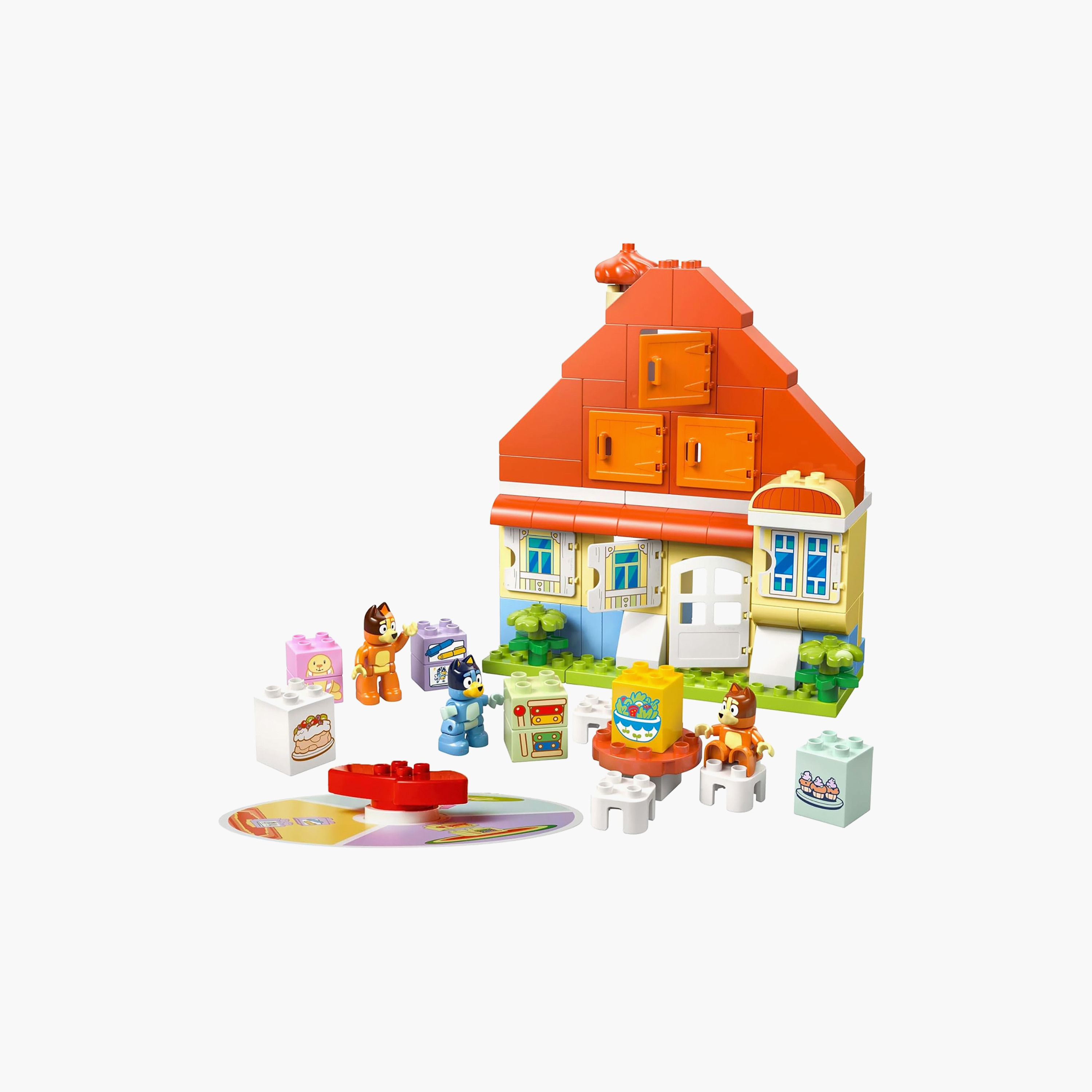 LEGO DUPLO Bluey: Bluey’s Family House with Memory Game Interactive Toy 10459-toys-buildingblocks-blocks-image-1
