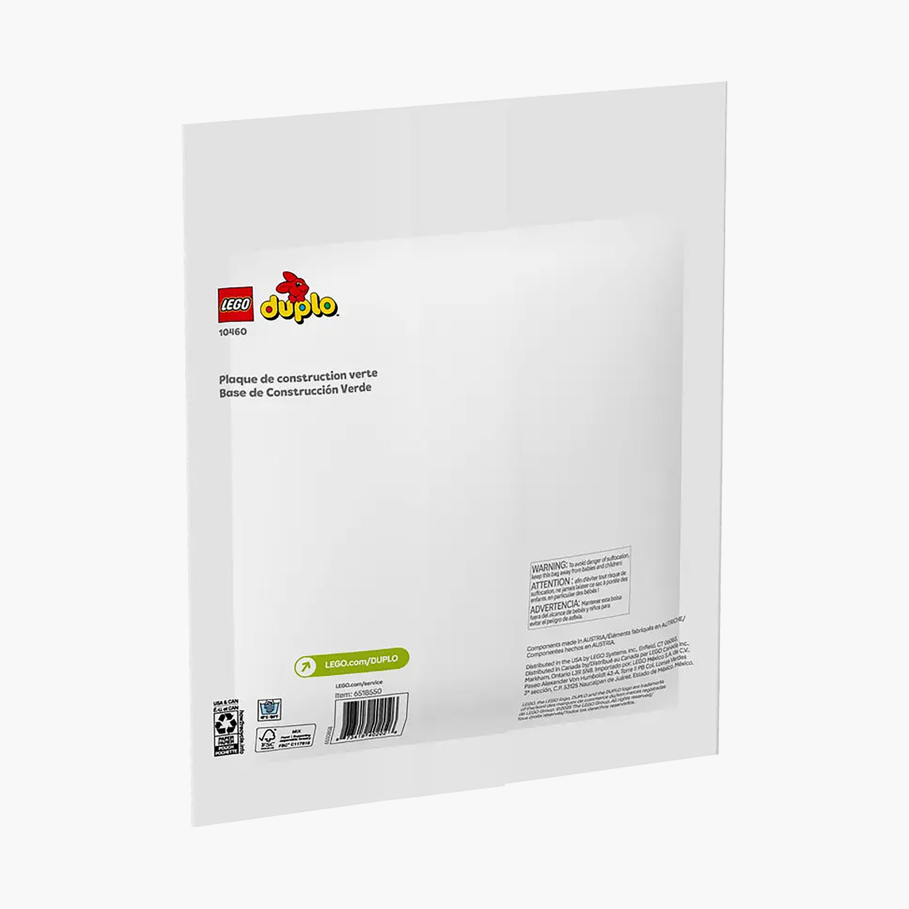 LEGO DUPLO Green Building Plate Construction Toy 10460-toys-buildingblocks-blocks-image-5