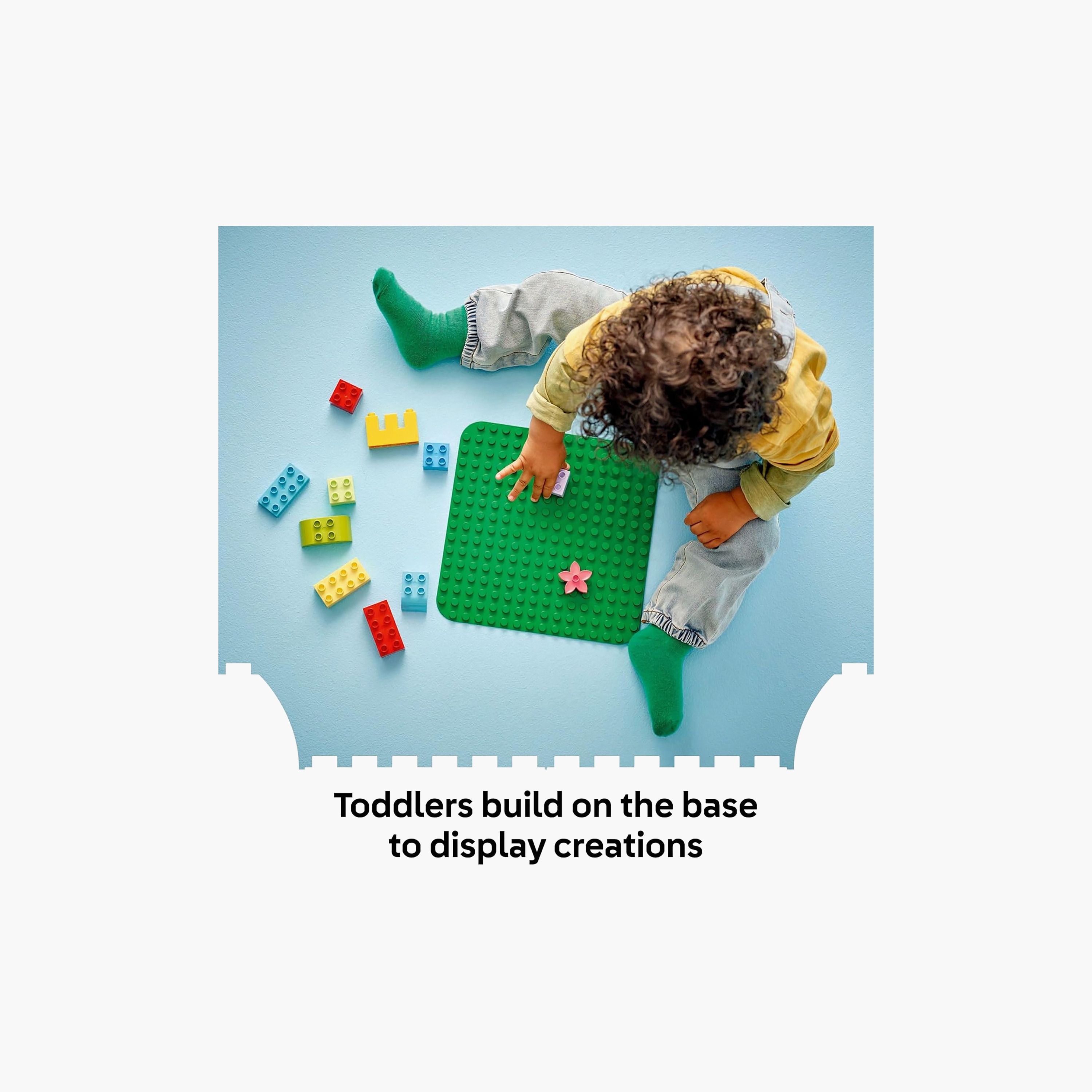 LEGO DUPLO Green Building Plate Construction Toy 10460-toys-buildingblocks-blocks-image-7