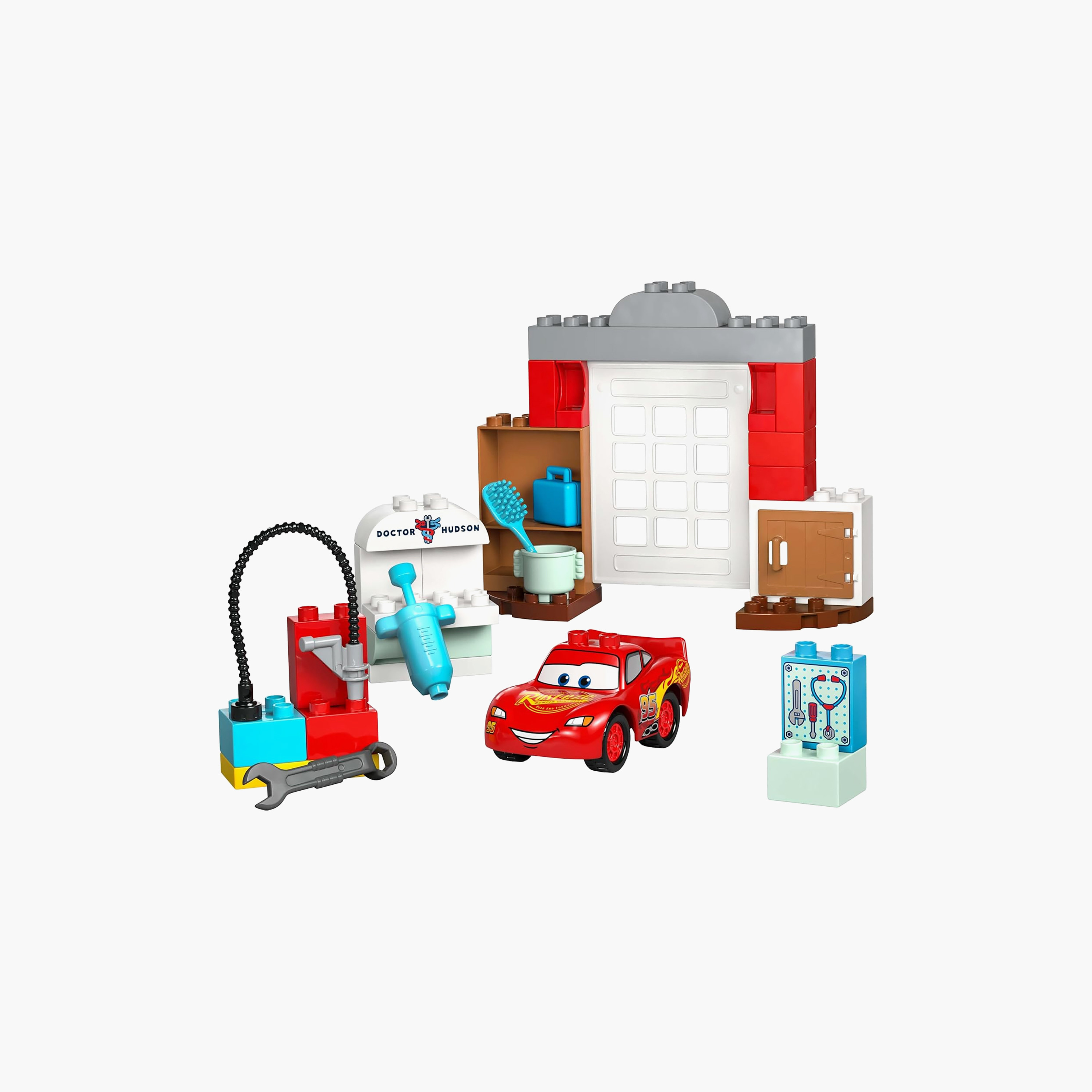 LEGO DUPLO │ Disney and Pixar Cars McQueen’s Visit to Doc’s Garage 10456-toys-buildingblocks-blocks-image-1