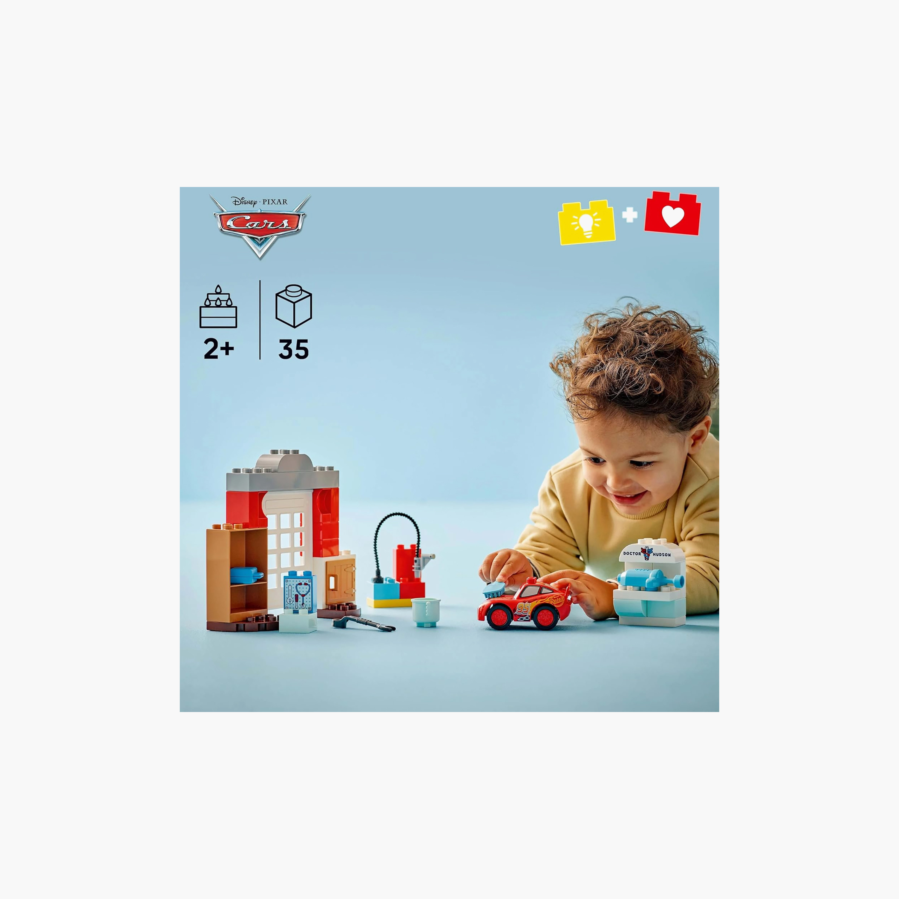 LEGO DUPLO │ Disney and Pixar Cars McQueen’s Visit to Doc’s Garage 10456-toys-buildingblocks-blocks-image-10