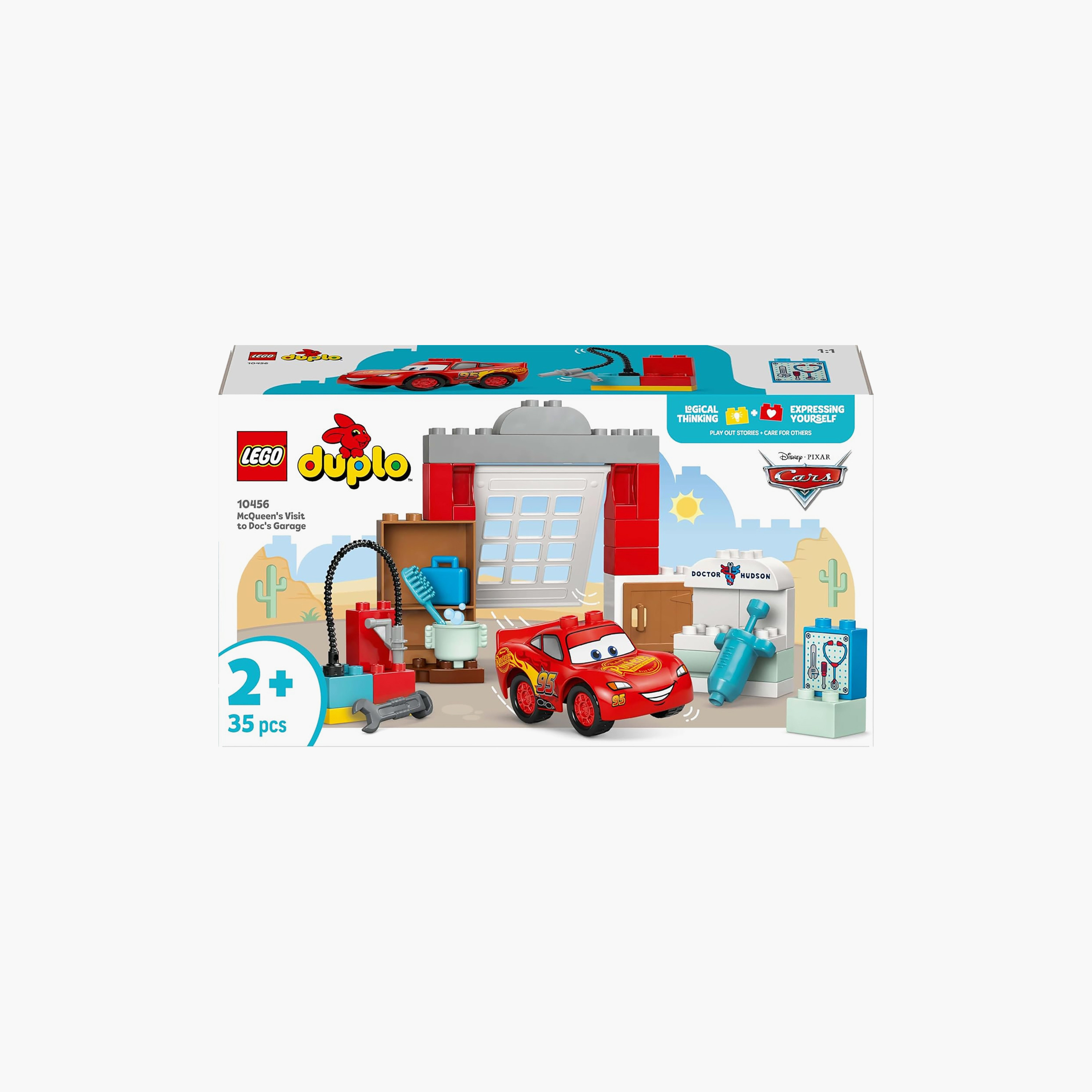 LEGO DUPLO │ Disney and Pixar Cars McQueen’s Visit to Doc’s Garage 10456-toys-buildingblocks-blocks-image-4