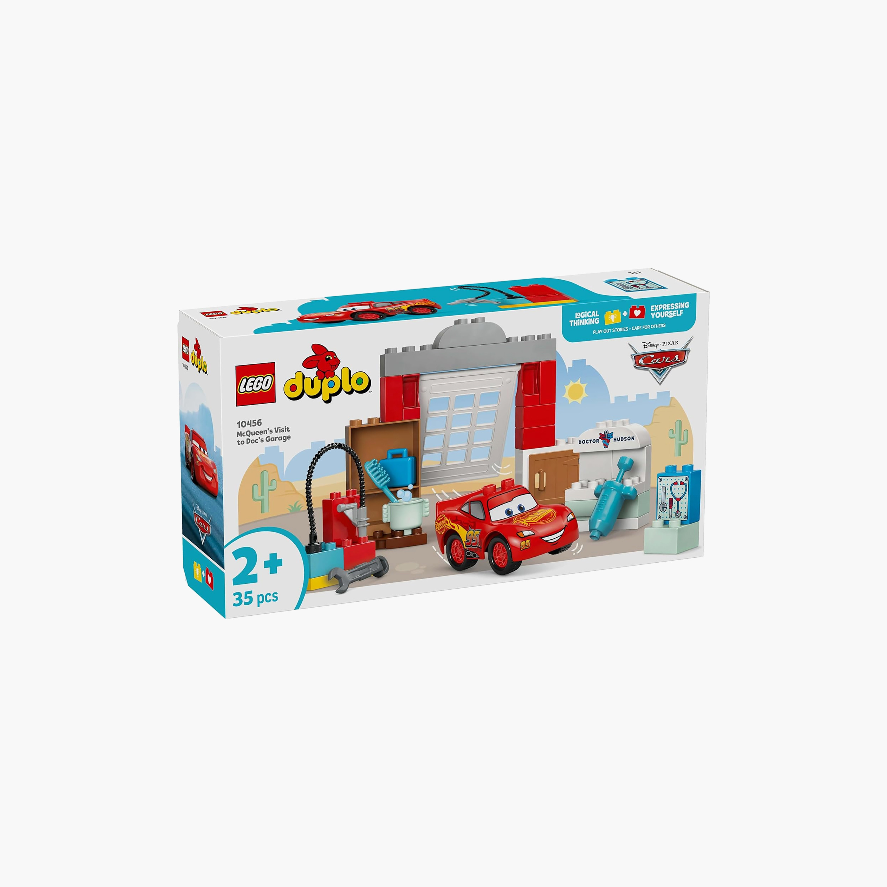 LEGO DUPLO │ Disney and Pixar Cars McQueen’s Visit to Doc’s Garage 10456-toys-buildingblocks-blocks-image-5