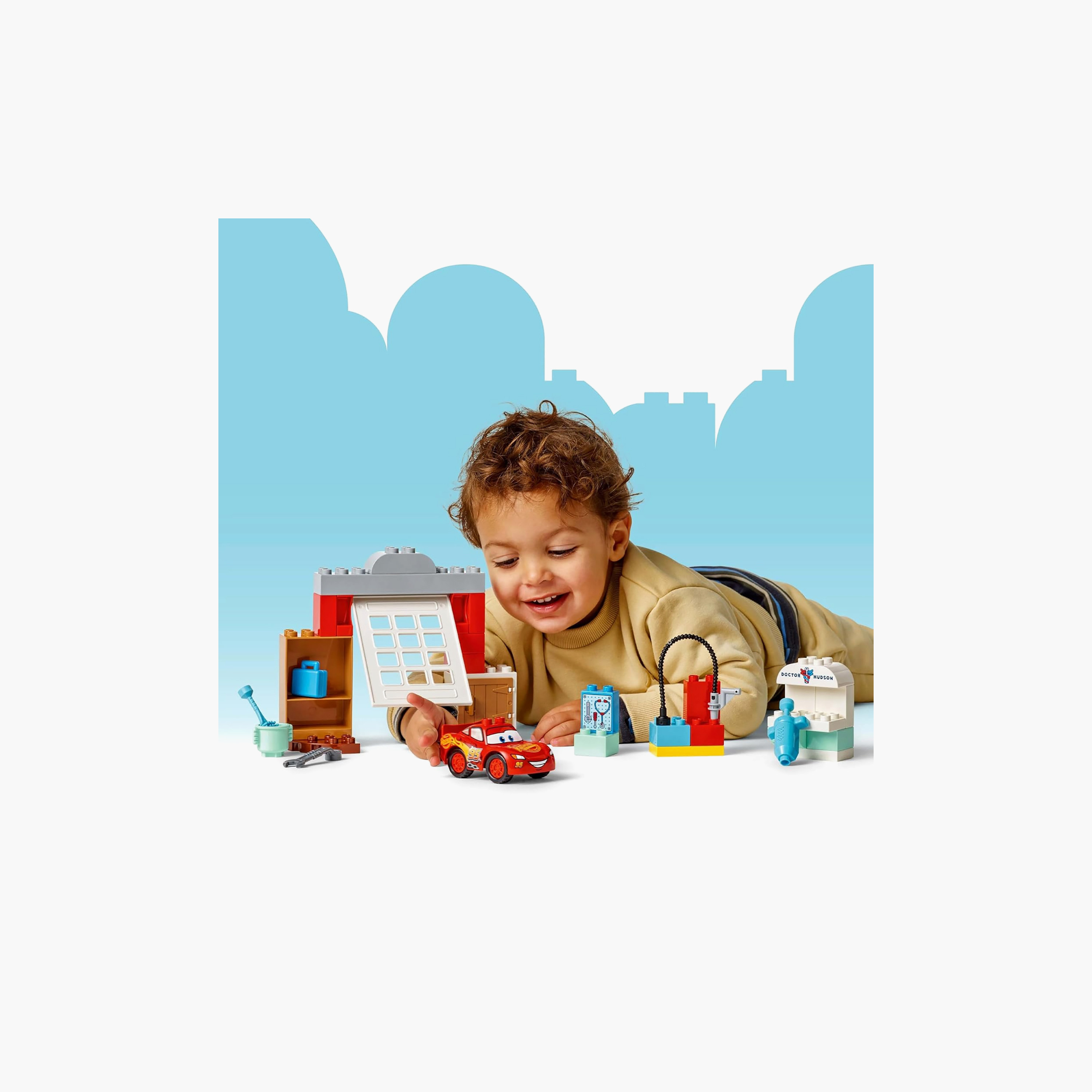 LEGO DUPLO │ Disney and Pixar Cars McQueen’s Visit to Doc’s Garage 10456-toys-buildingblocks-blocks-image-9