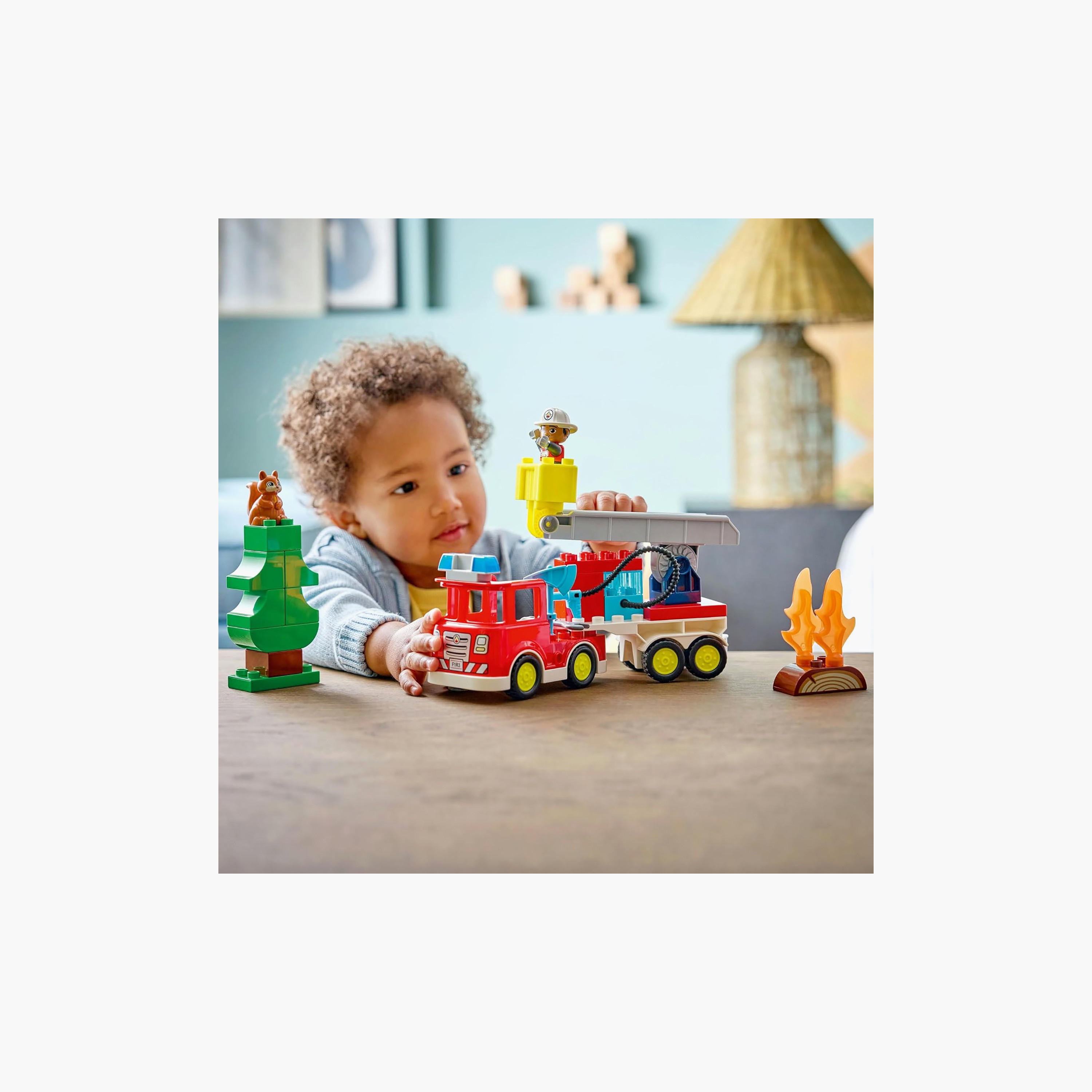 LEGO DUPLO Town Fire Engine with Hose and Firefighter 10473-toys-buildingblocks-blocks-image-3