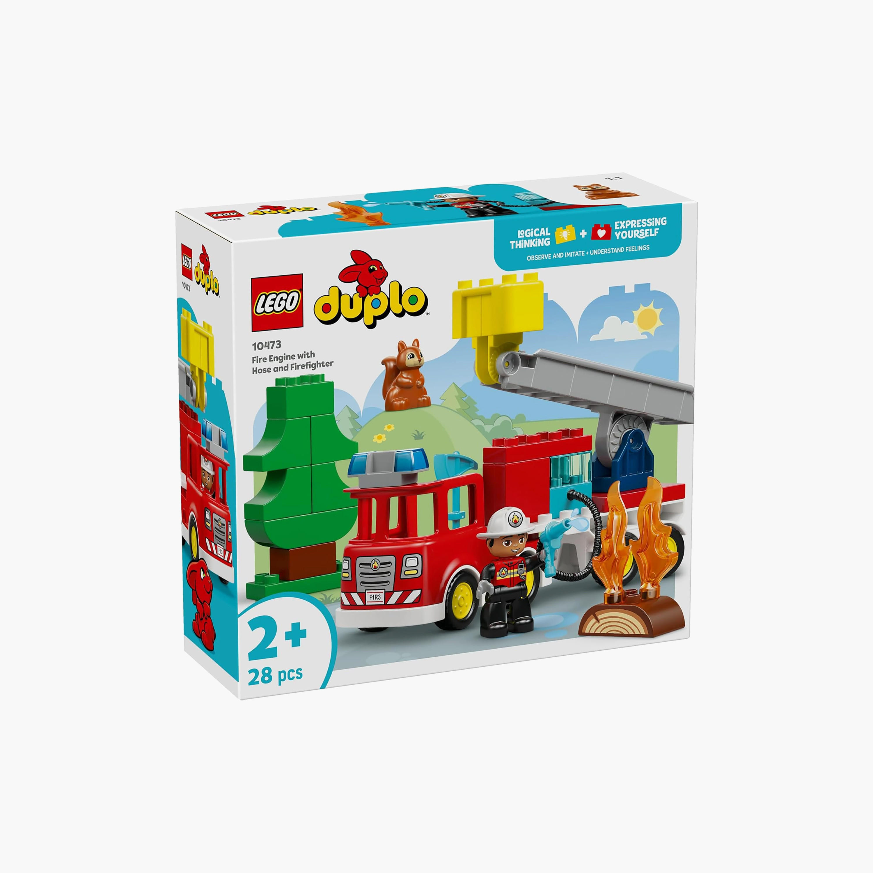 LEGO DUPLO Town Fire Engine with Hose and Firefighter 10473-toys-buildingblocks-blocks-image-5
