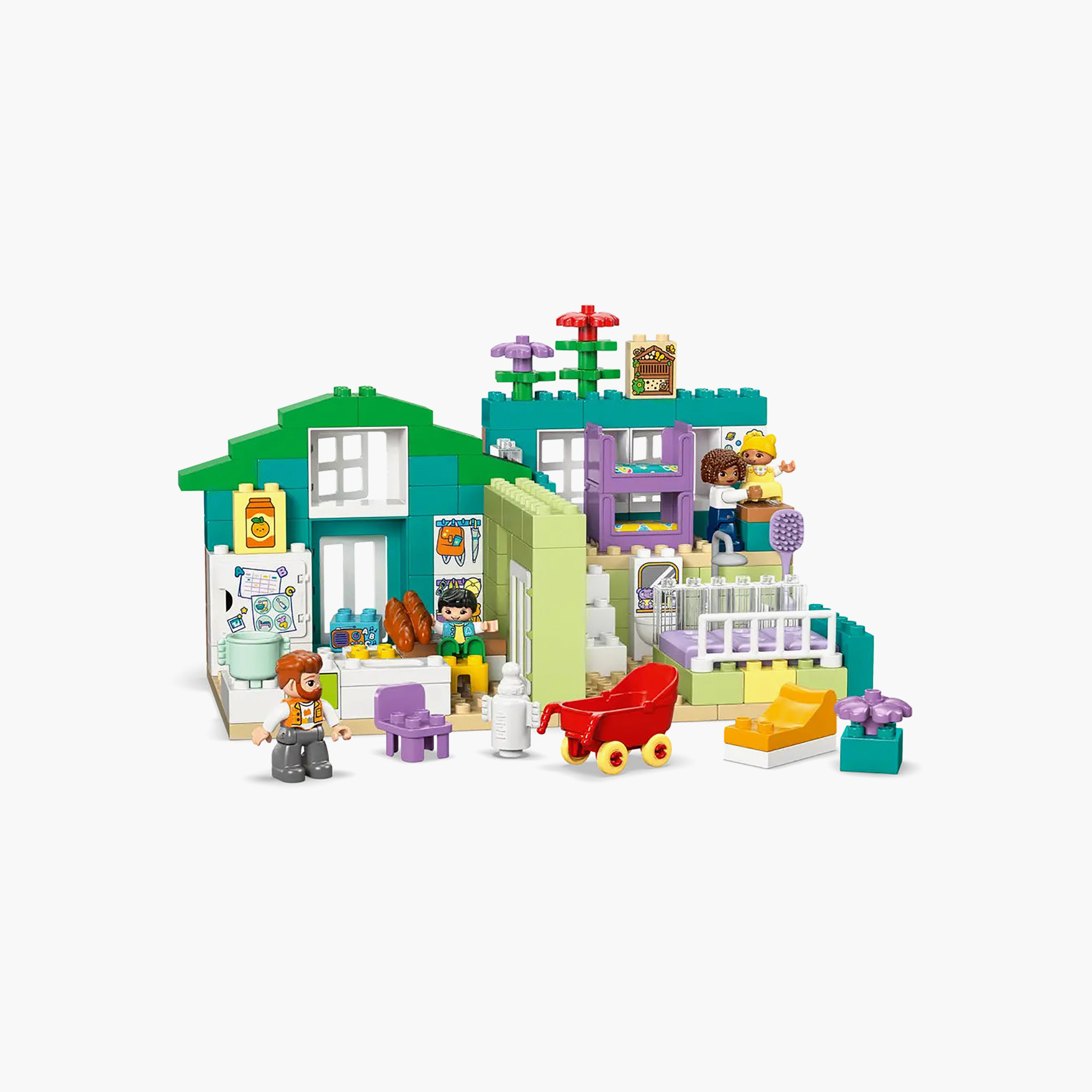 LEGO DUPLO Town 3 in 1 Modern Family House with Figures 10470-toys-buildingblocks-blocks-image-1