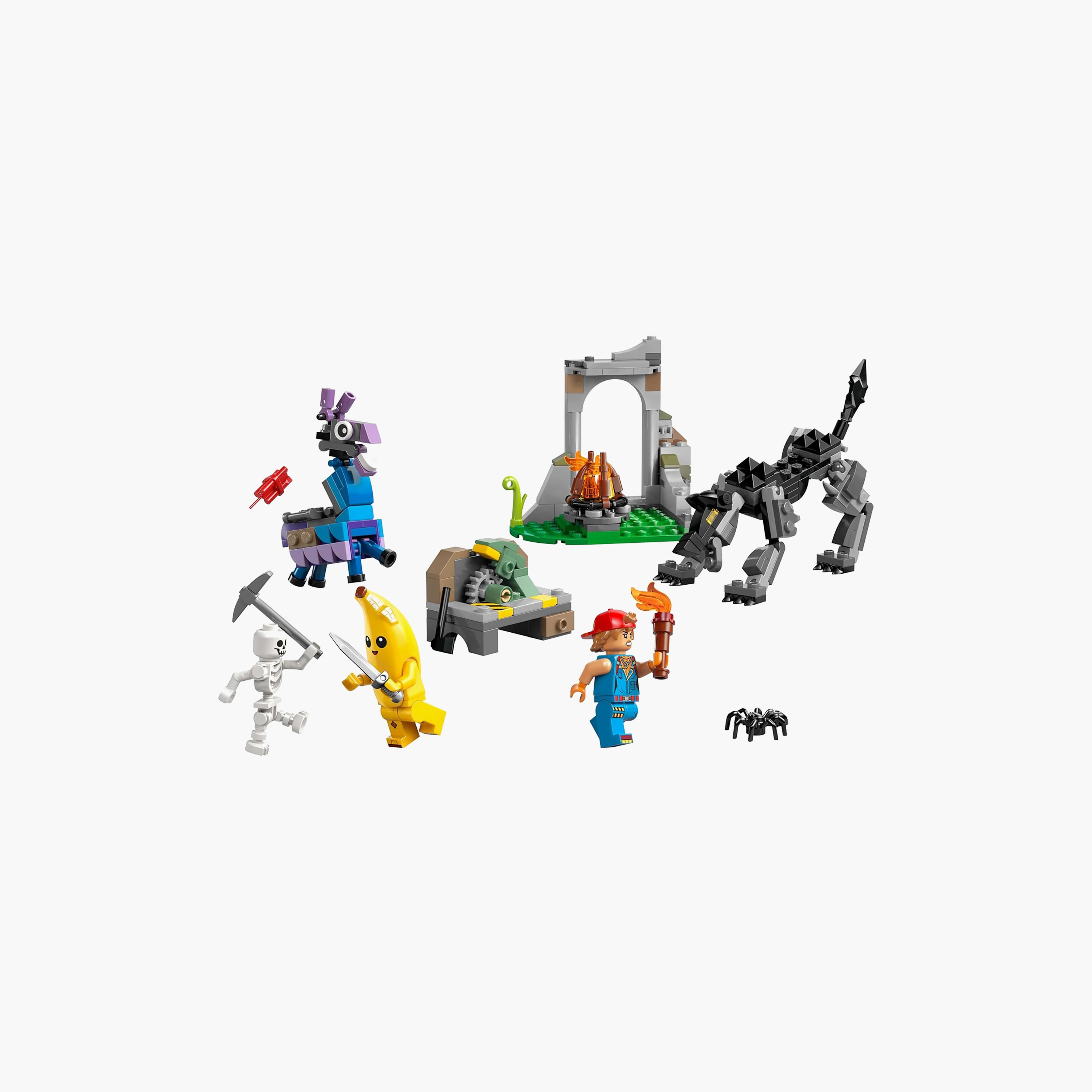 LEGO Fortnite Peely & Sparkplug’s Camp Video Game Building Set 77075-toys-buildingblocks-blocks-image-2