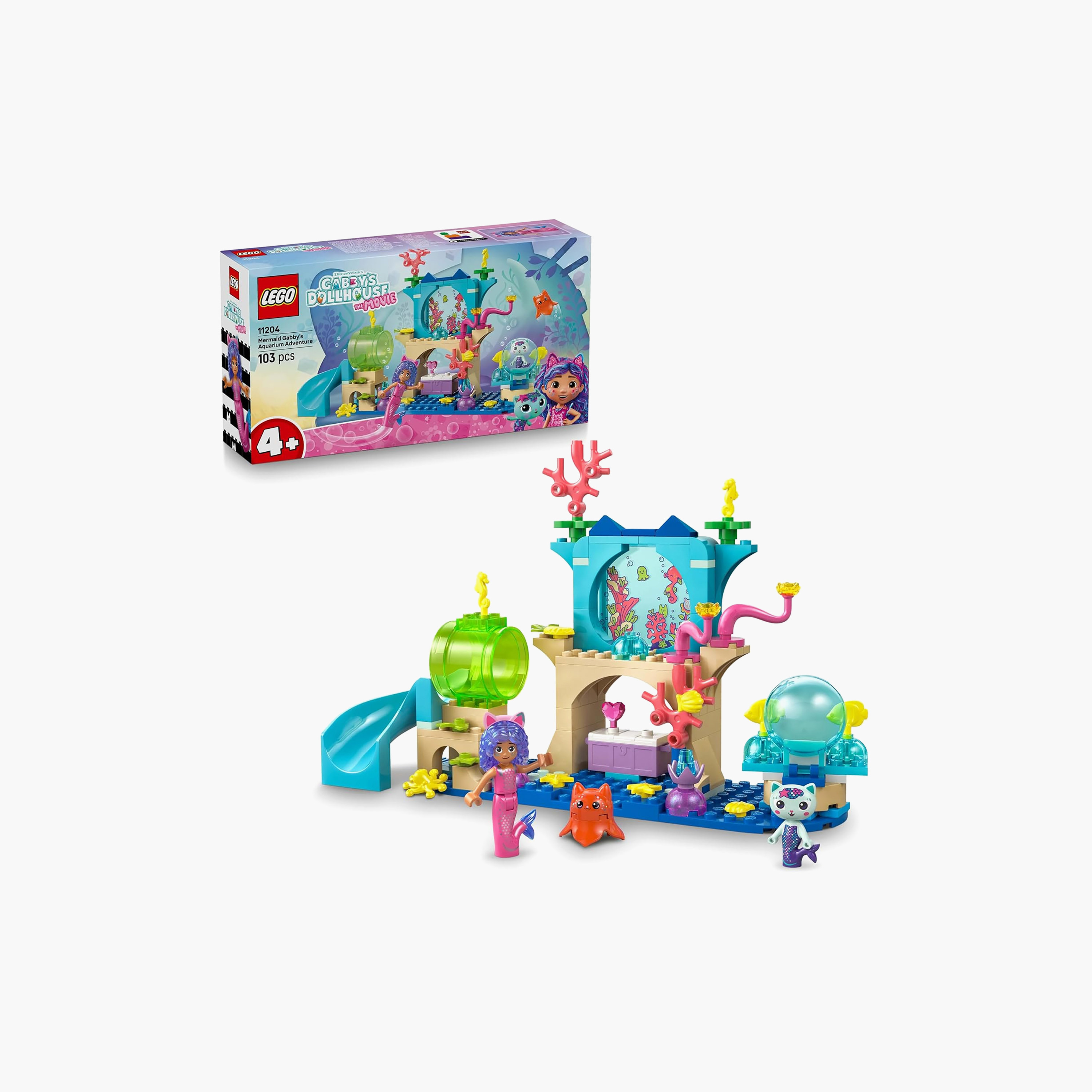 مغامرة حوض سمك غابي حورية البحر من منزل دمى غابي 11204 من ليغو-toys-buildingblocks-blocks-image-1