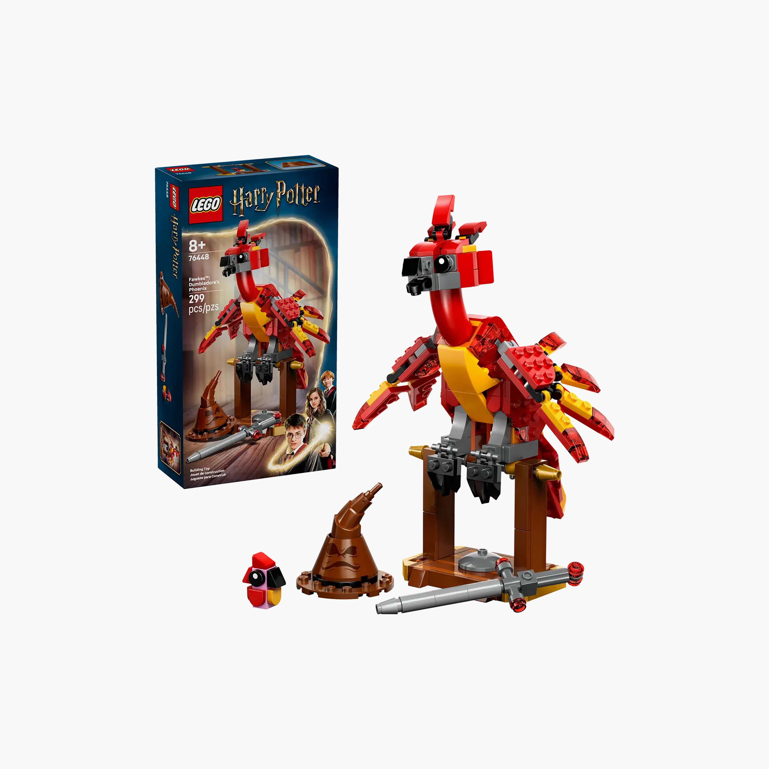 LEGO Harry Potter Fawkes : Dumbledore’s Phoenix Toy 76448-toys-buildingblocks-blocks-image-6