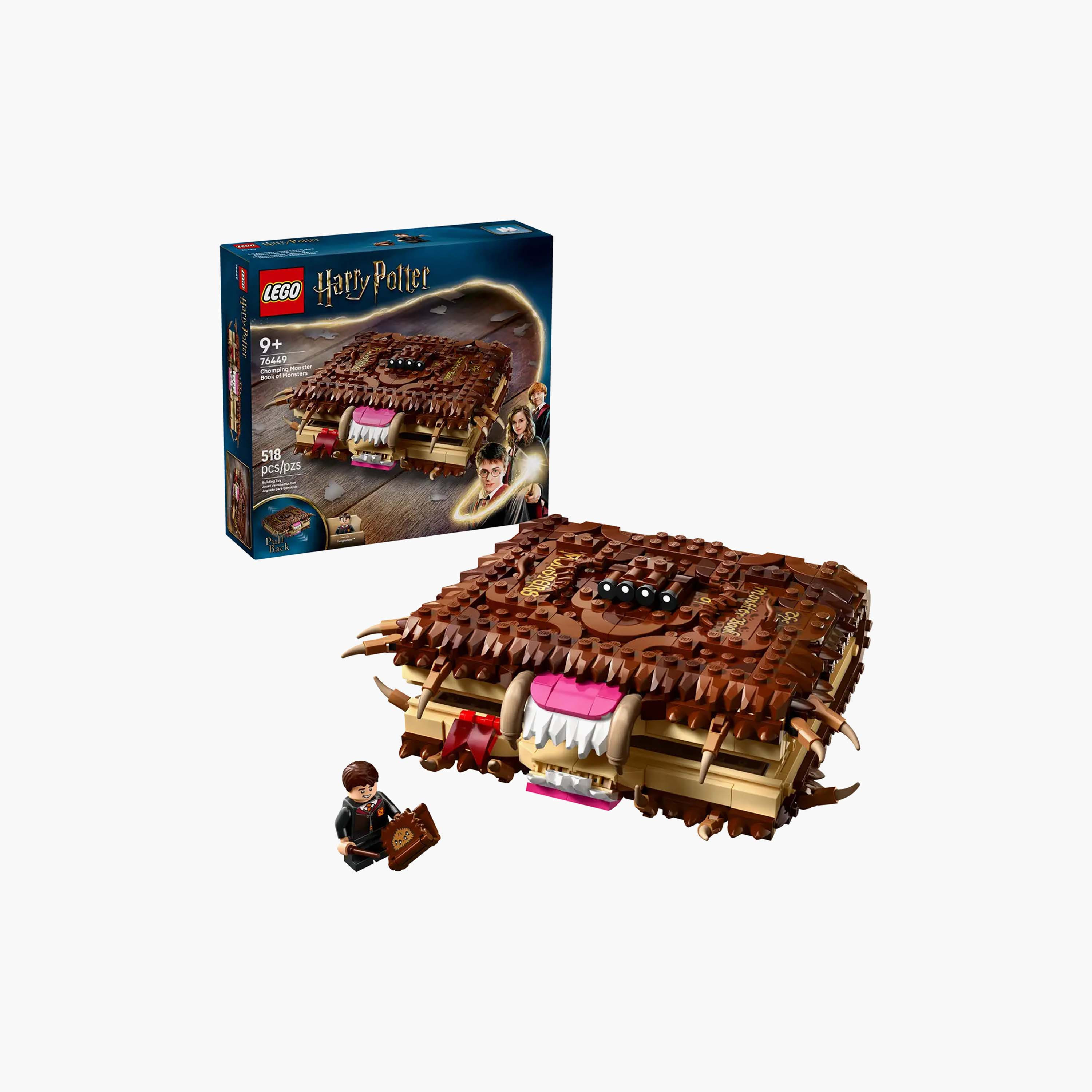 LEGO Harry Potter Chomping Monster Book of Monsters, Wizard Toy 76449-toys-buildingblocks-blocks-image-6