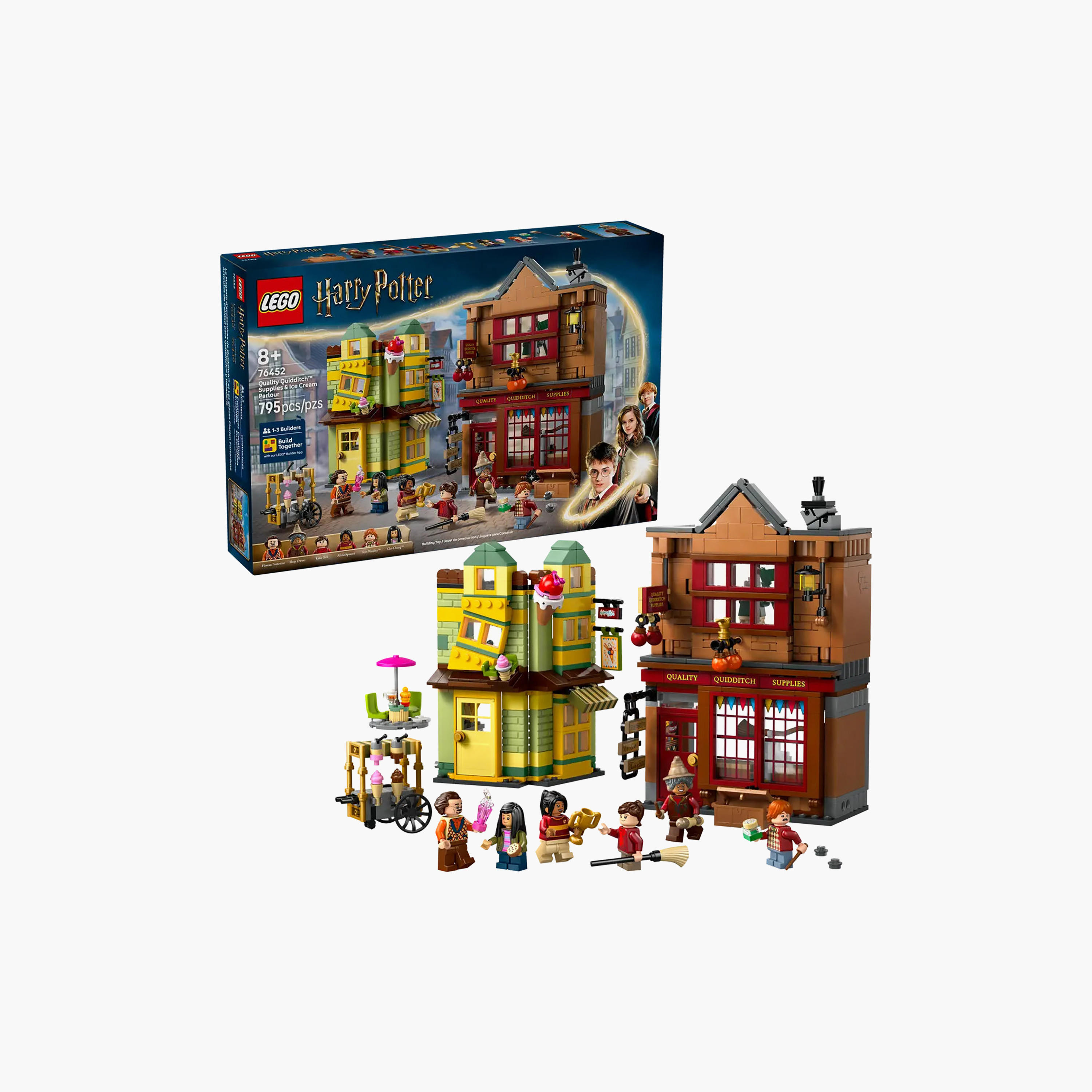 LEGO Harry Potter Quality Quidditch Supplies & Ice Cream Parlour Set 76452-toys-buildingblocks-blocks-image-1
