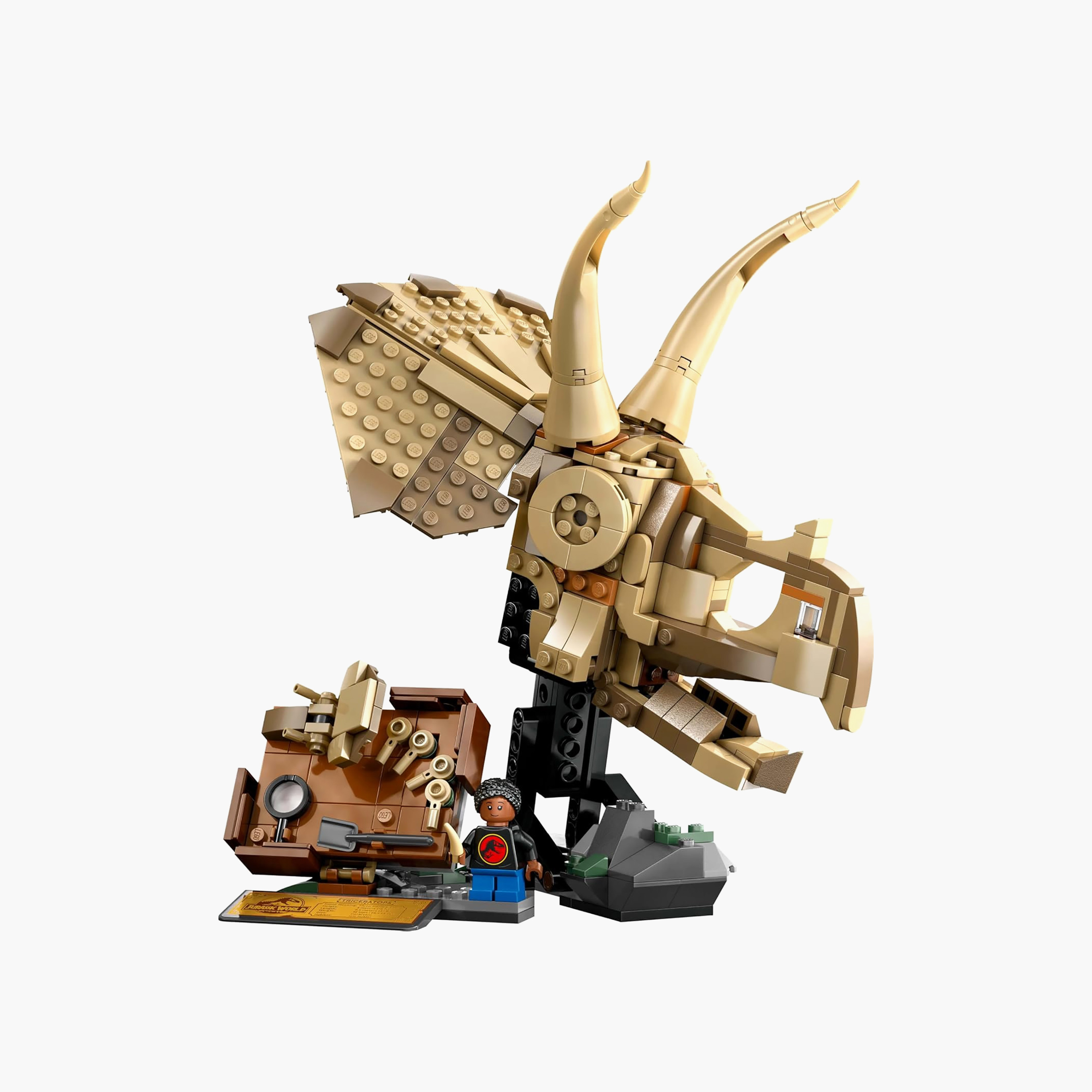LEGO Jurassic World Dinosaur Fossils: Triceratops Skull Model Set 76969-toys-buildingblocks-blocks-image-1