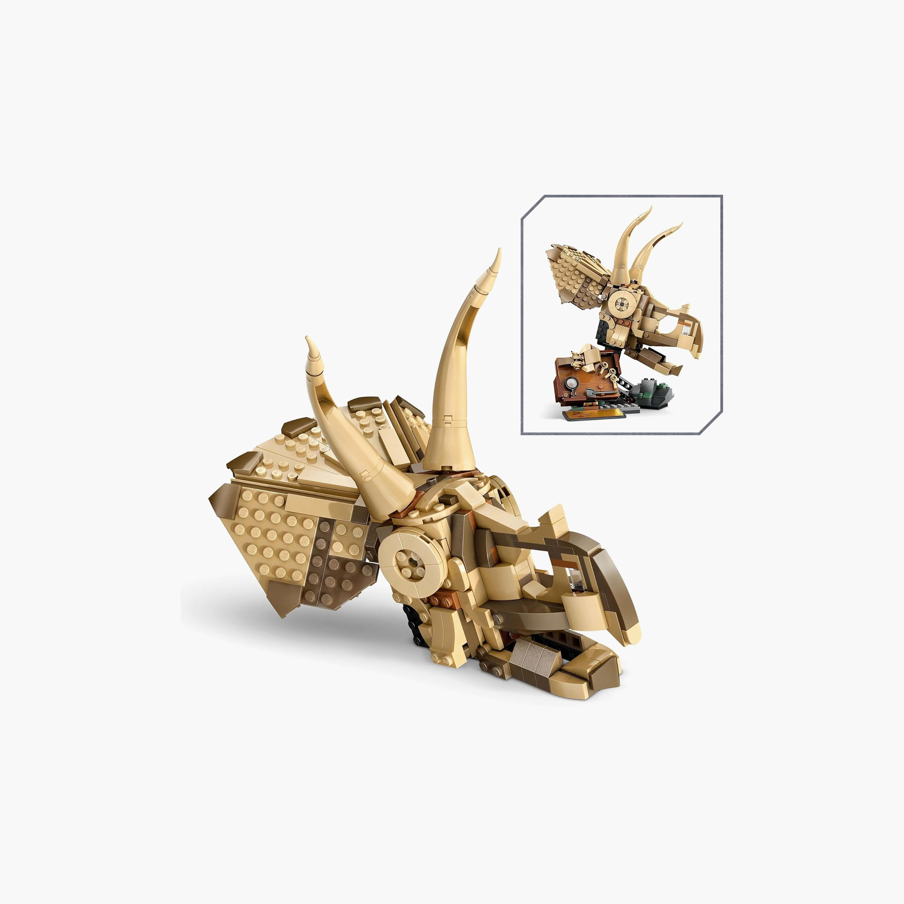 LEGO Jurassic World Dinosaur Fossils: Triceratops Skull Model Set 76969-toys-buildingblocks-blocks-image-5