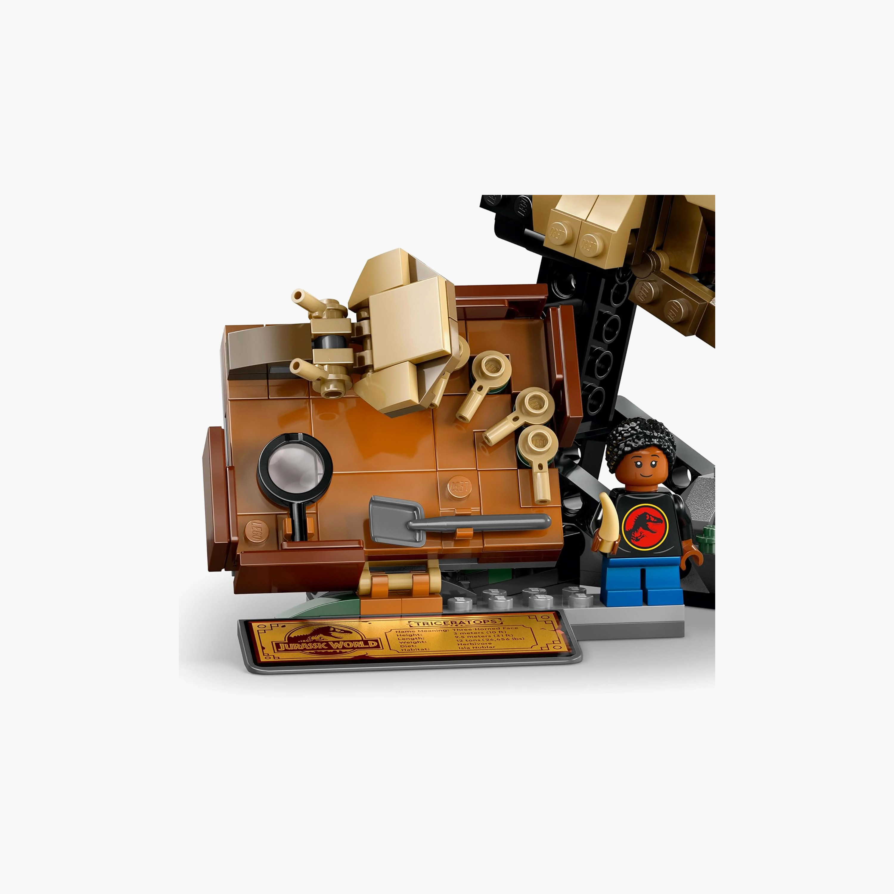 LEGO Jurassic World Dinosaur Fossils: Triceratops Skull Model Set 76969-toys-buildingblocks-blocks-image-7