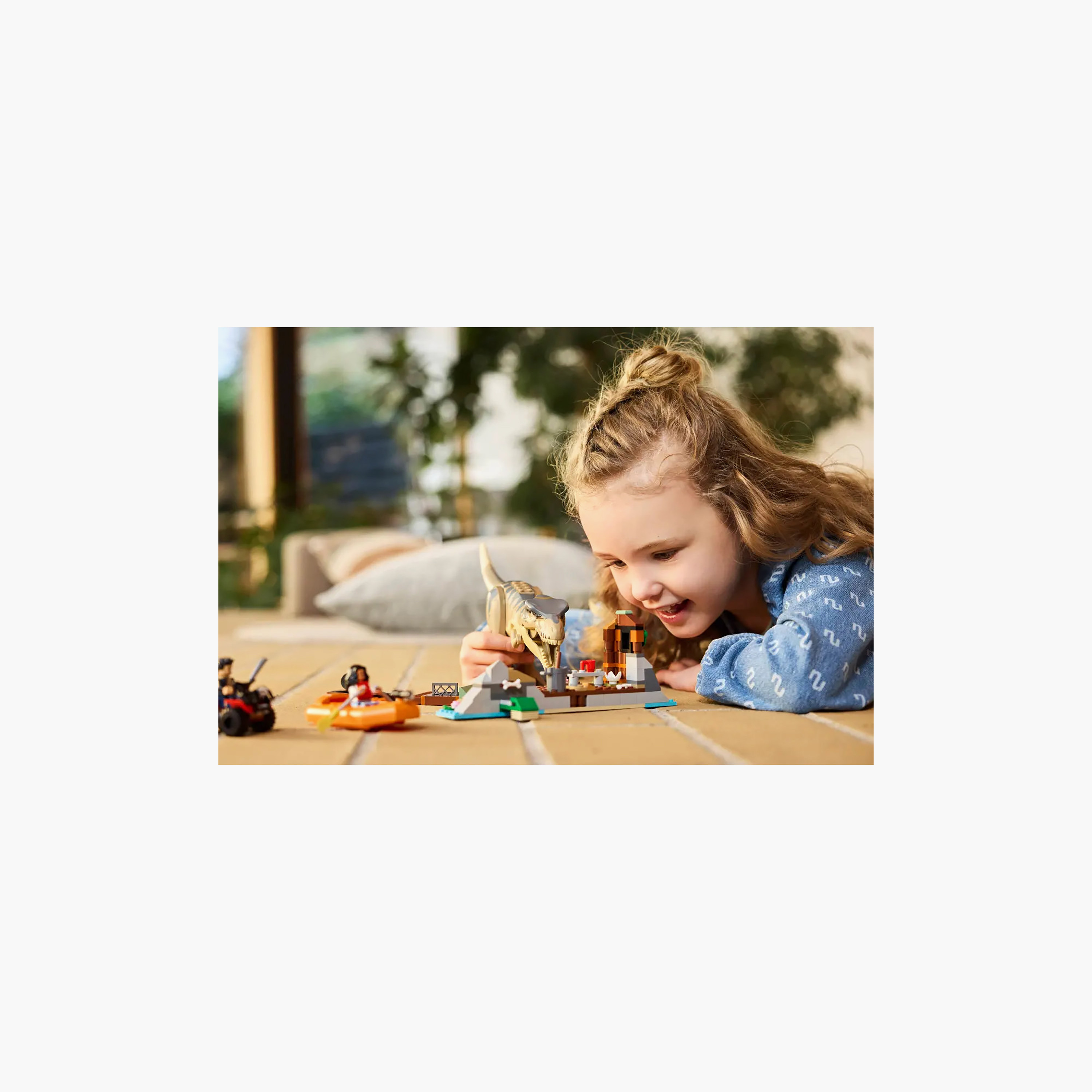 مجموعة بناء شخصية ديناصور هروب تي ريكس من النهر من جوراسيك وورلد 76975 من ليغو-toys-buildingblocks-blocks-image-4
