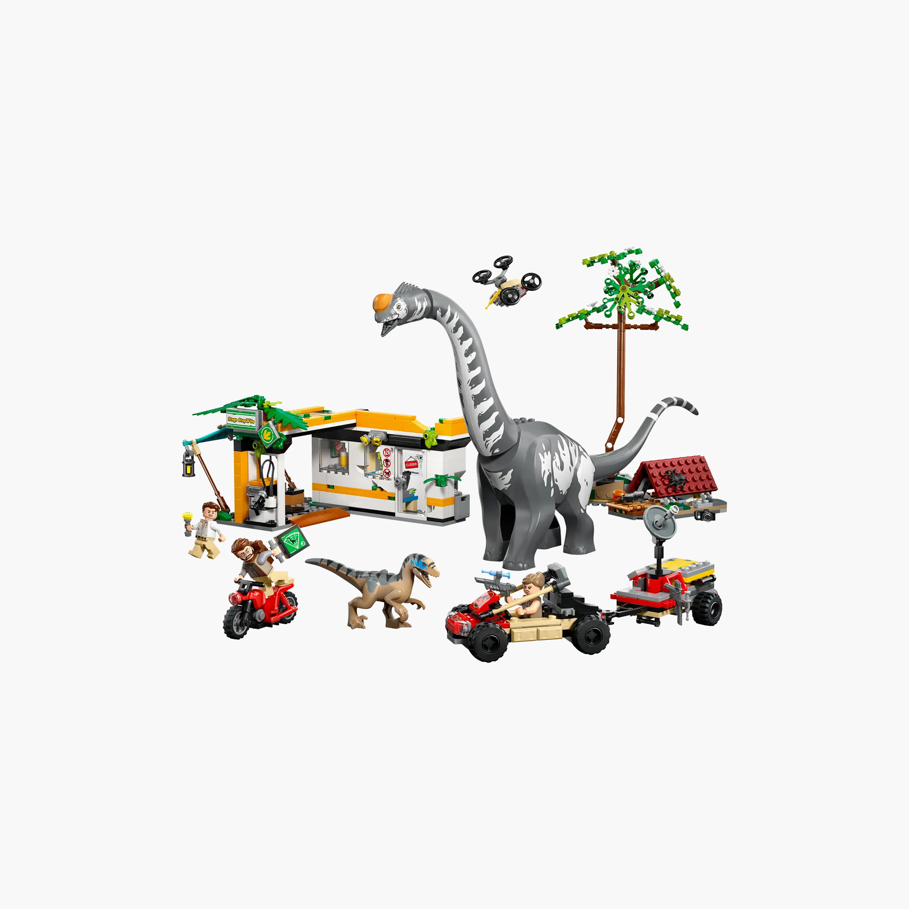 LEGO Jurassic World Raptor & Titanosaurus Tracking Mission Dinosaur Toy 76973-toys-buildingblocks-blocks-image-1