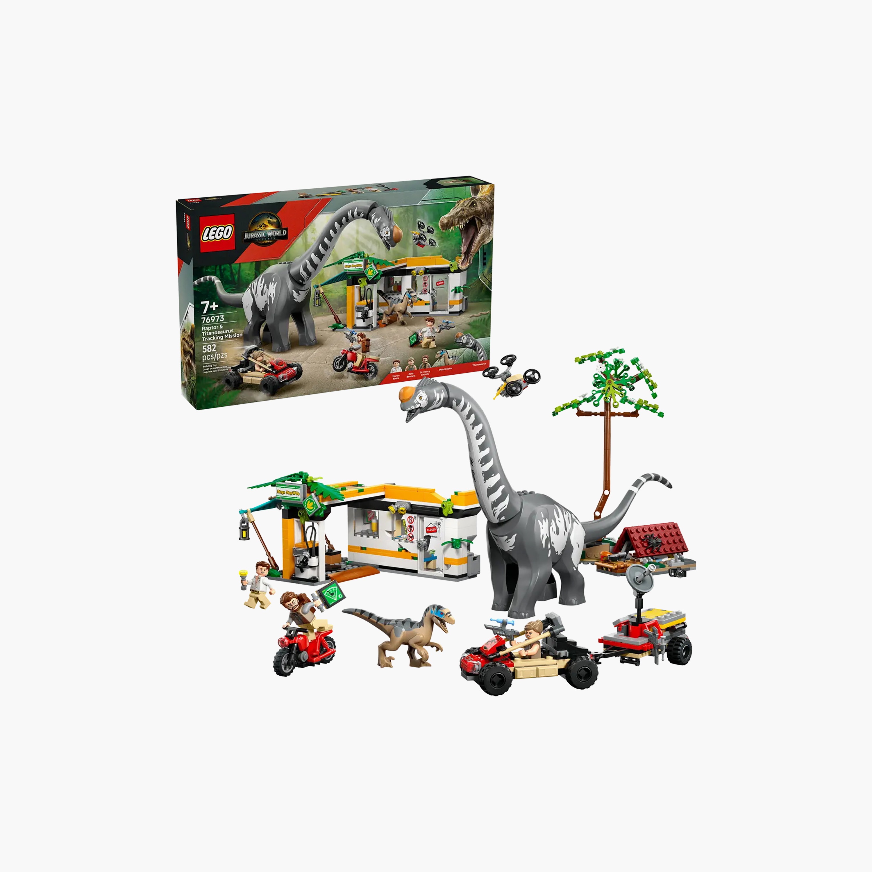 LEGO Jurassic World Raptor & Titanosaurus Tracking Mission Dinosaur Toy 76973-toys-buildingblocks-blocks-image-8